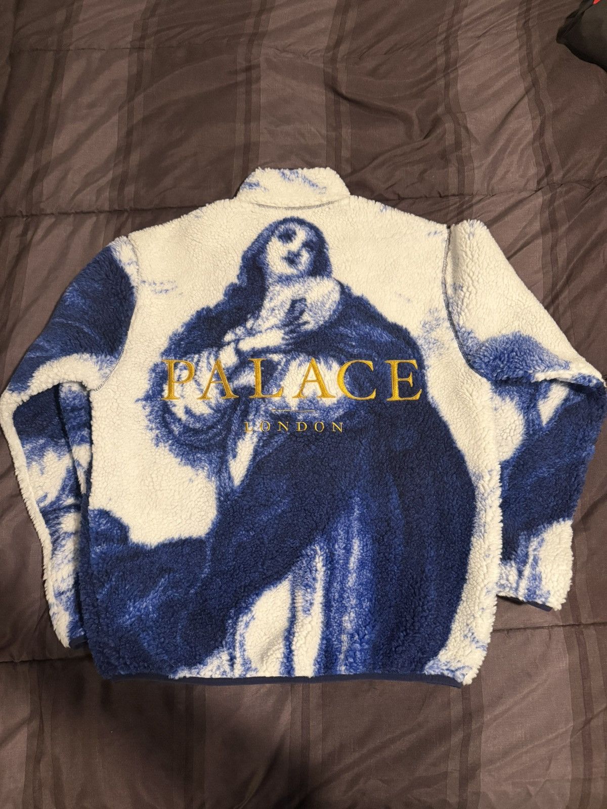 Palace Holy Grail Funnel Fleece Jacket Size M