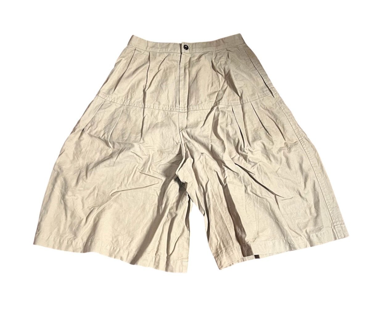 Comme Des Garcons Wide Leg Shorts | Grailed