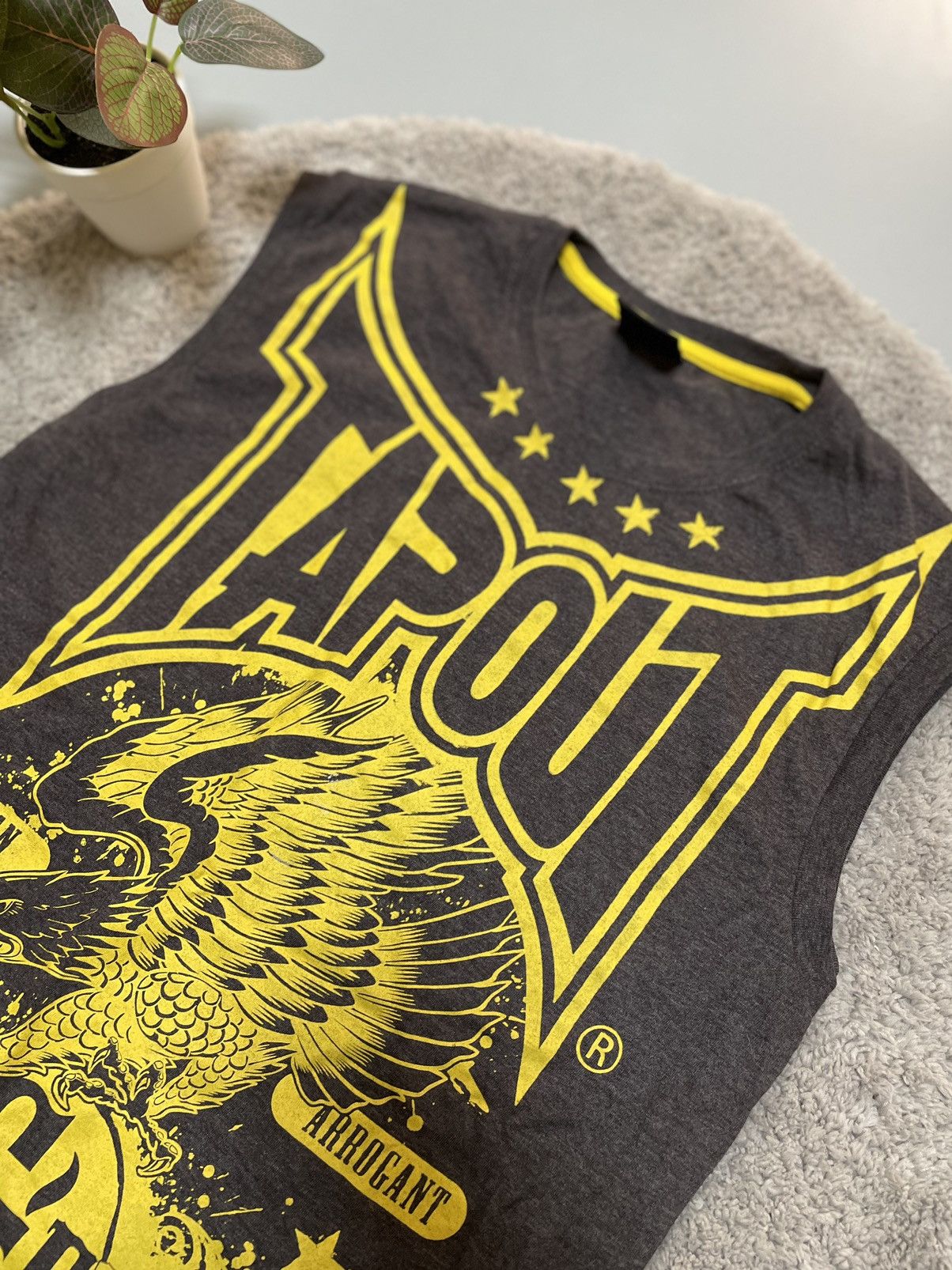 Affliction × Tapout × Vintage Tapout Affliction Sleeveless Vintage Tank Top Size US XL / EU 56 / 4 - 4 Thumbnail
