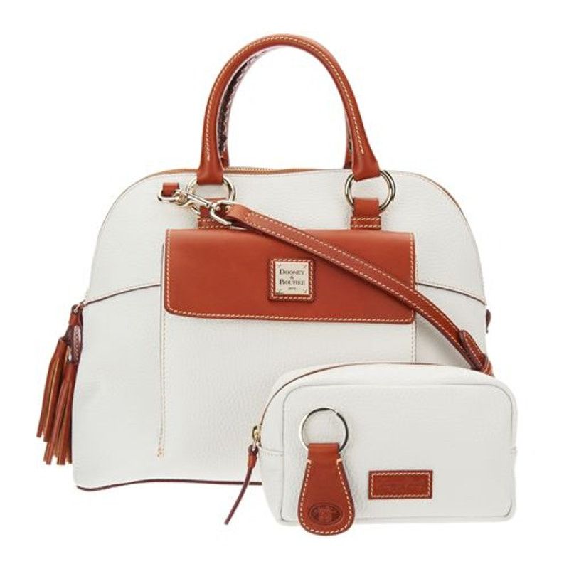 Dooney & Bourke Dooney & Bourke Pebble Leather Aubrey Satchel Satchel Size ONE SIZE - 20 Thumbnail
