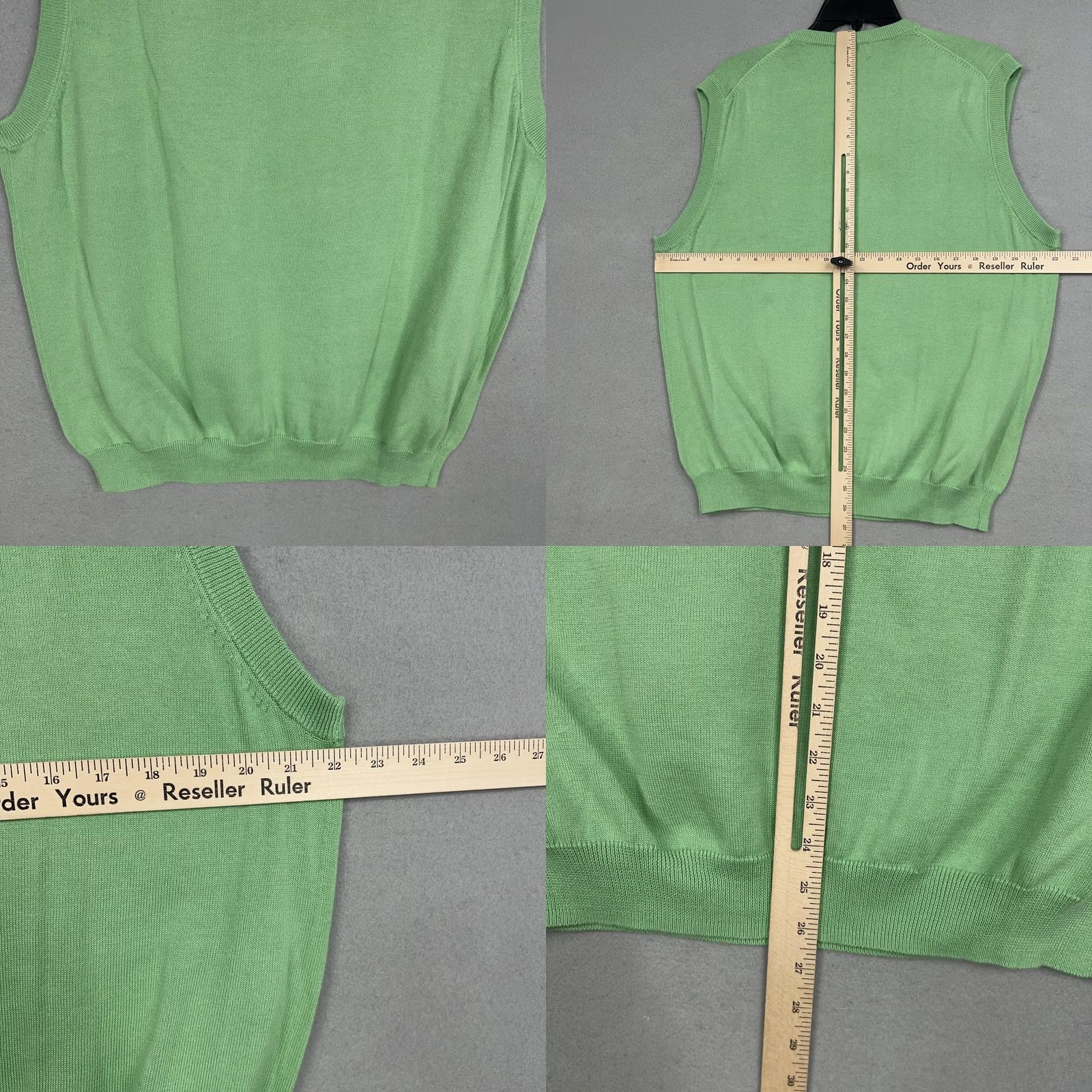 Brooks Brothers Brooks Brothers Sweater Mens M Green Vest Mint Supima Preppy Golf Dad Size US M / EU 48-50 / 2 - 8 Thumbnail
