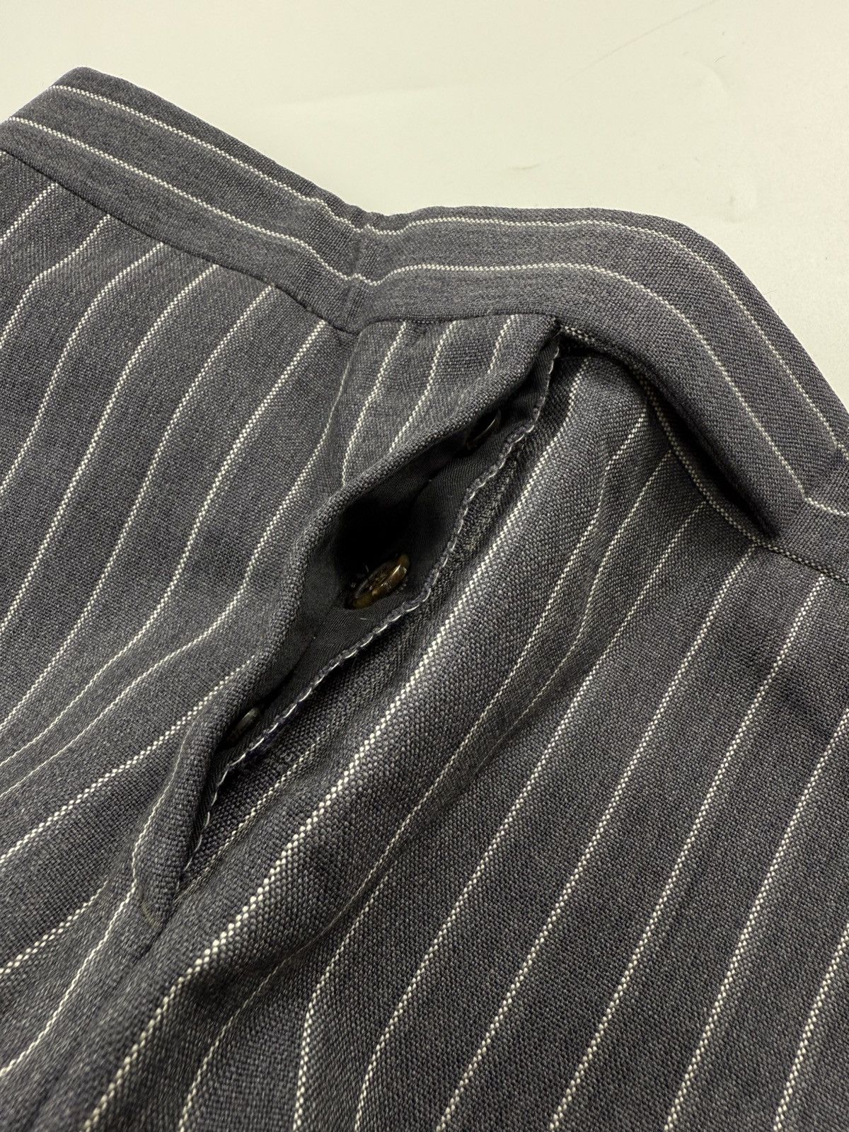 Thom Browne Thom Browne Pinstriped Wool Pants Size 28" / US 6 / IT 42 - 7 Thumbnail