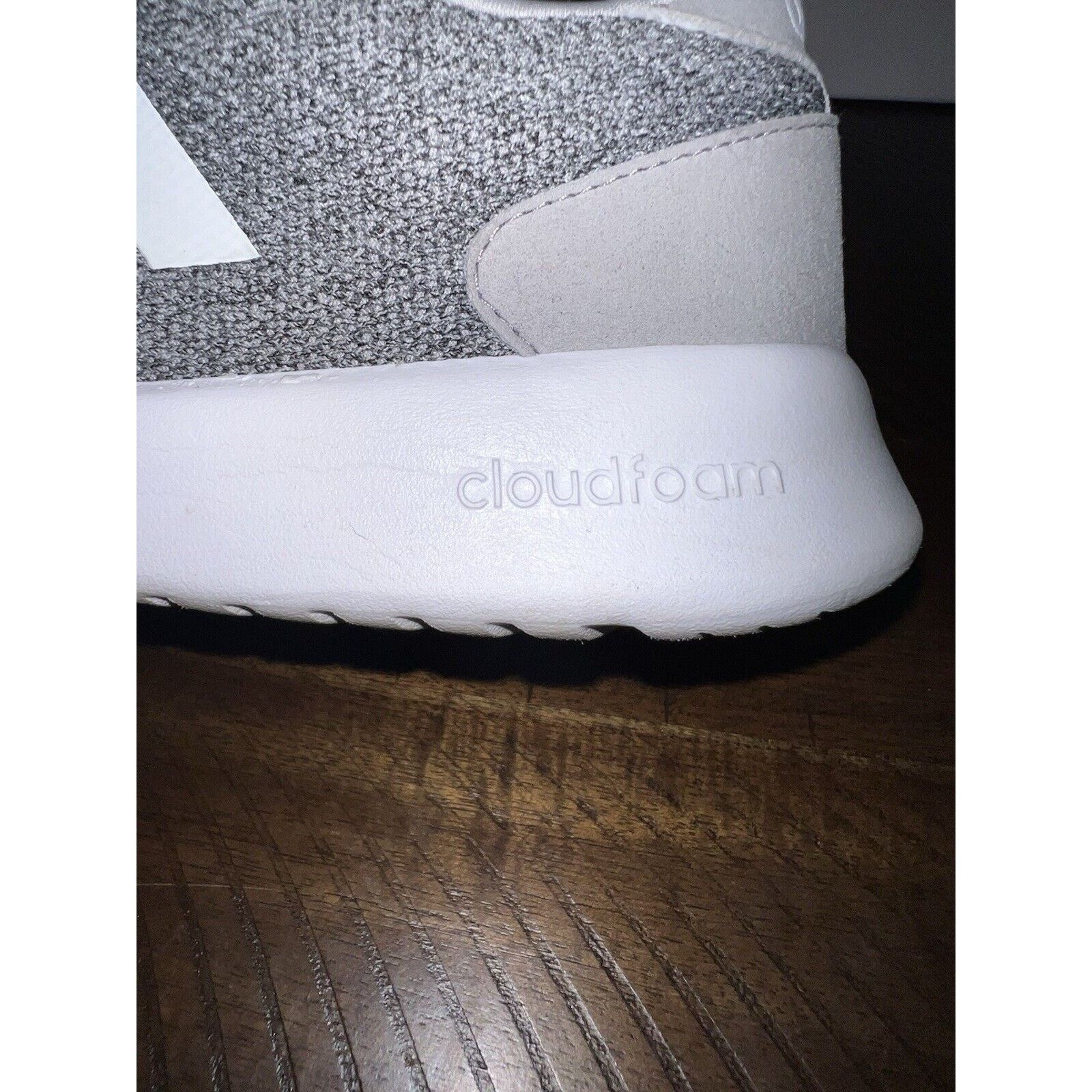 Adidas Women’s Adidas Cloudfoam Running Sneakers Shoes 9 Gray White Size US 7.5 / IT 37.5 - 2 Thumbnail
