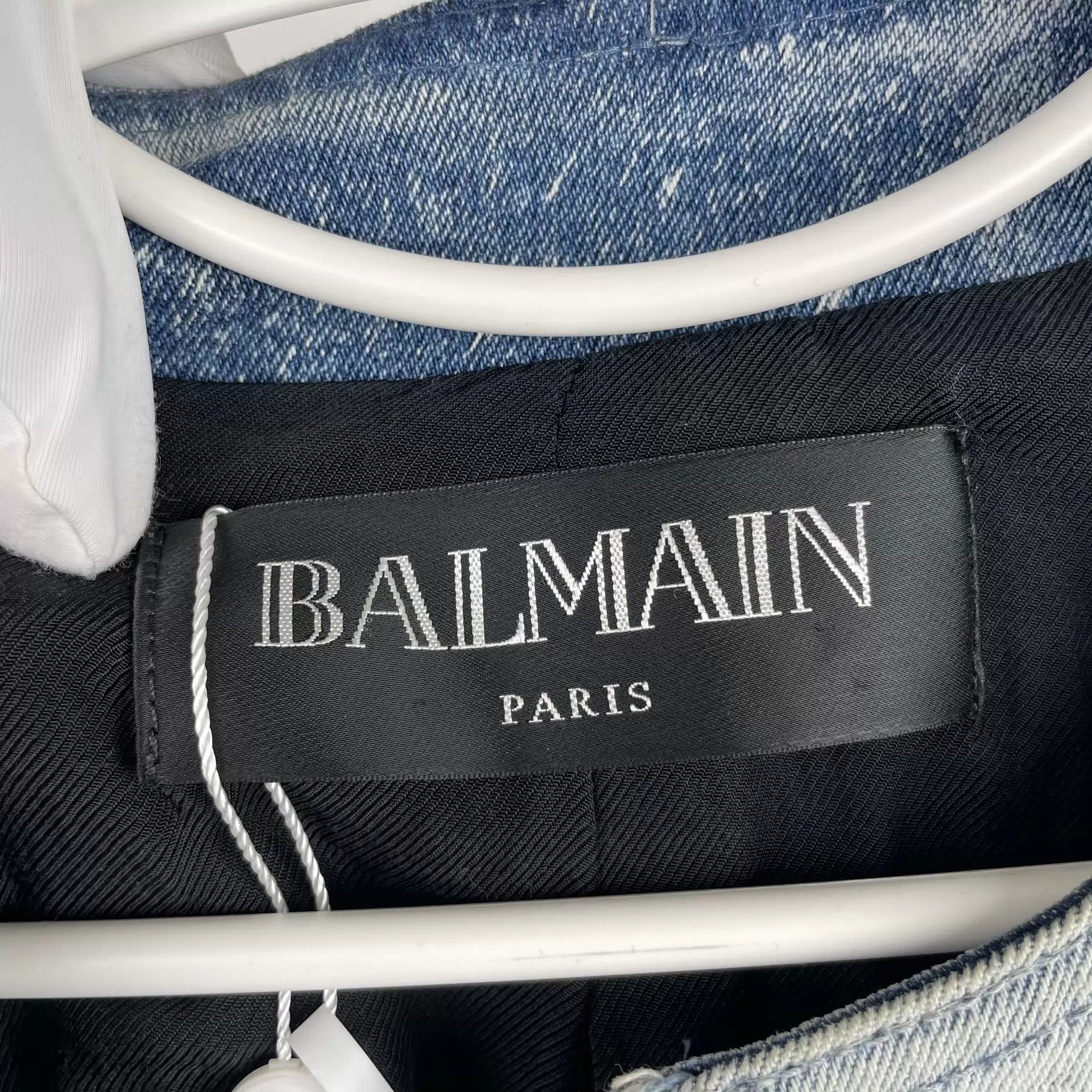 Balmain Balmain Denim Jacket Blue 36 260409ZPX9K02 Size XS / US 0-2 / IT 36-38 - 7 Thumbnail