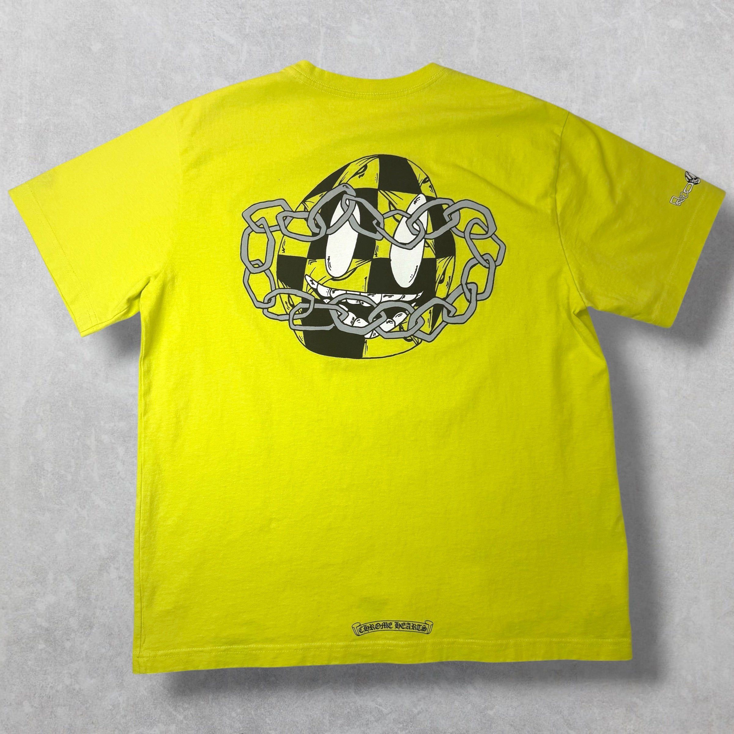 Chrome Hearts Chrome Hearts Matty Boy "Link" Tee Neon XL Size US XL / EU 56 / 4 - 1 Thumbnail
