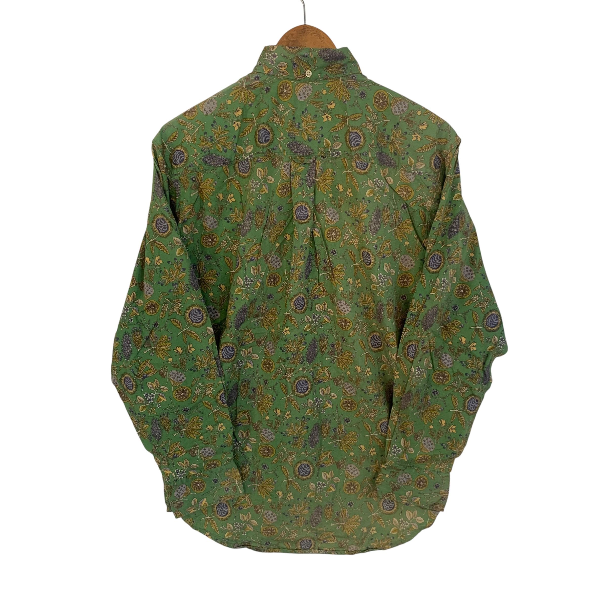 Banana Republic Vintage Banana Republic Long Sleeve Shirt Button Up Medium Size US M / EU 48-50 / 2 - 2 Thumbnail