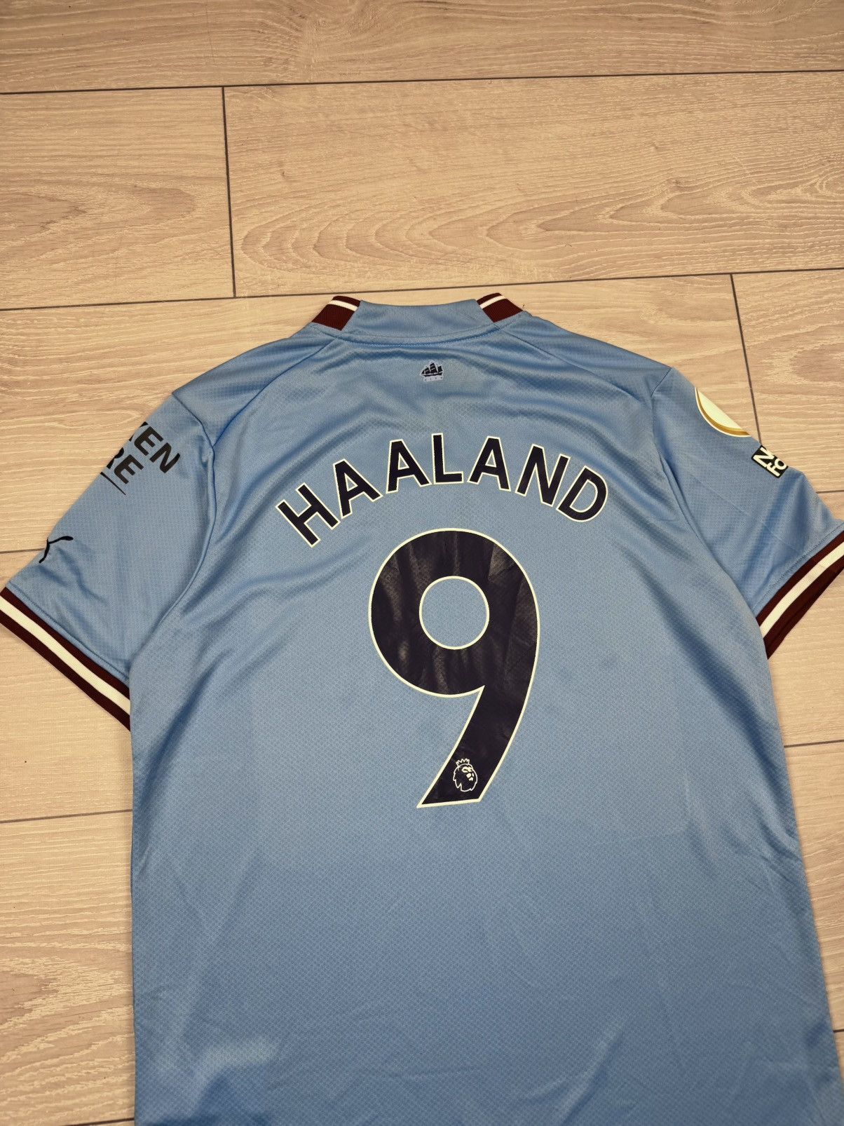 Puma Manchester City Puma 2021/2022 Home Jersey #9 Haaland Size US L / EU 52-54 / 3 - 5 Thumbnail