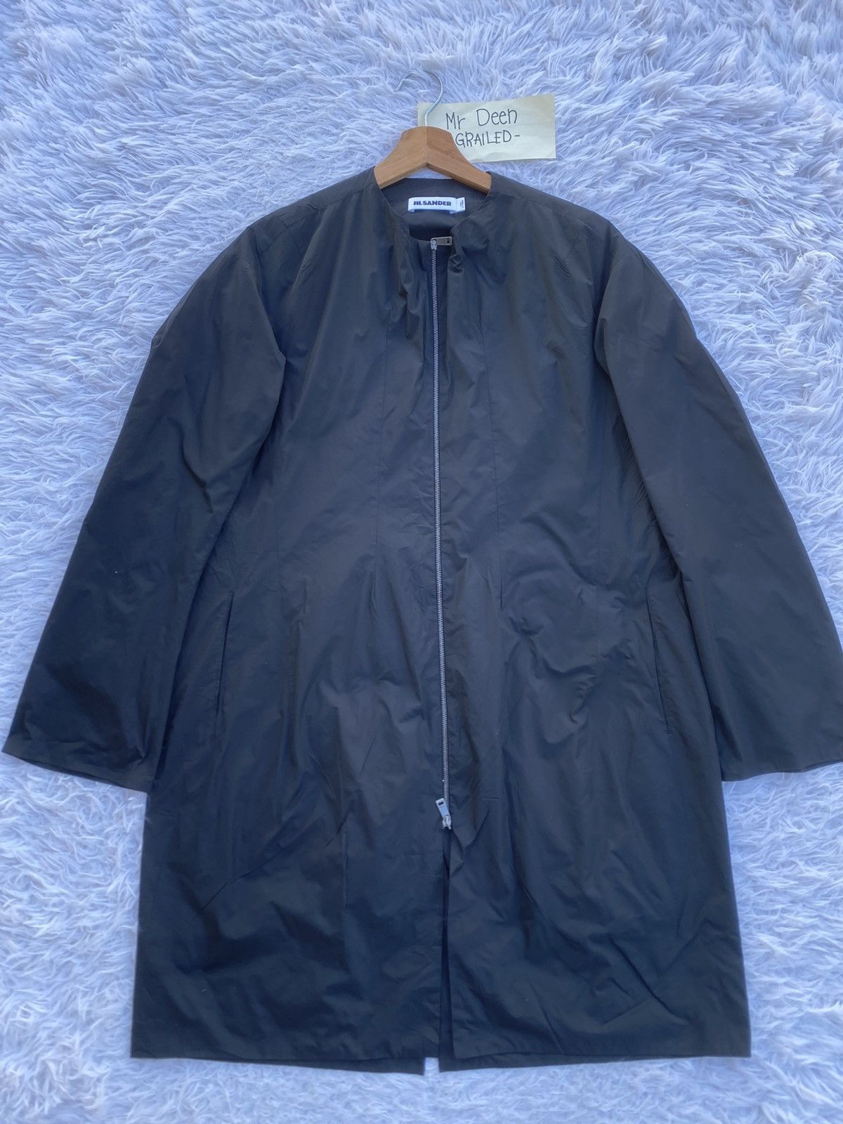 Jil Sander Rare JIL SANDER Raincoat Nylon Jacket Size US S / EU 44-46 / 1 - 4 Thumbnail