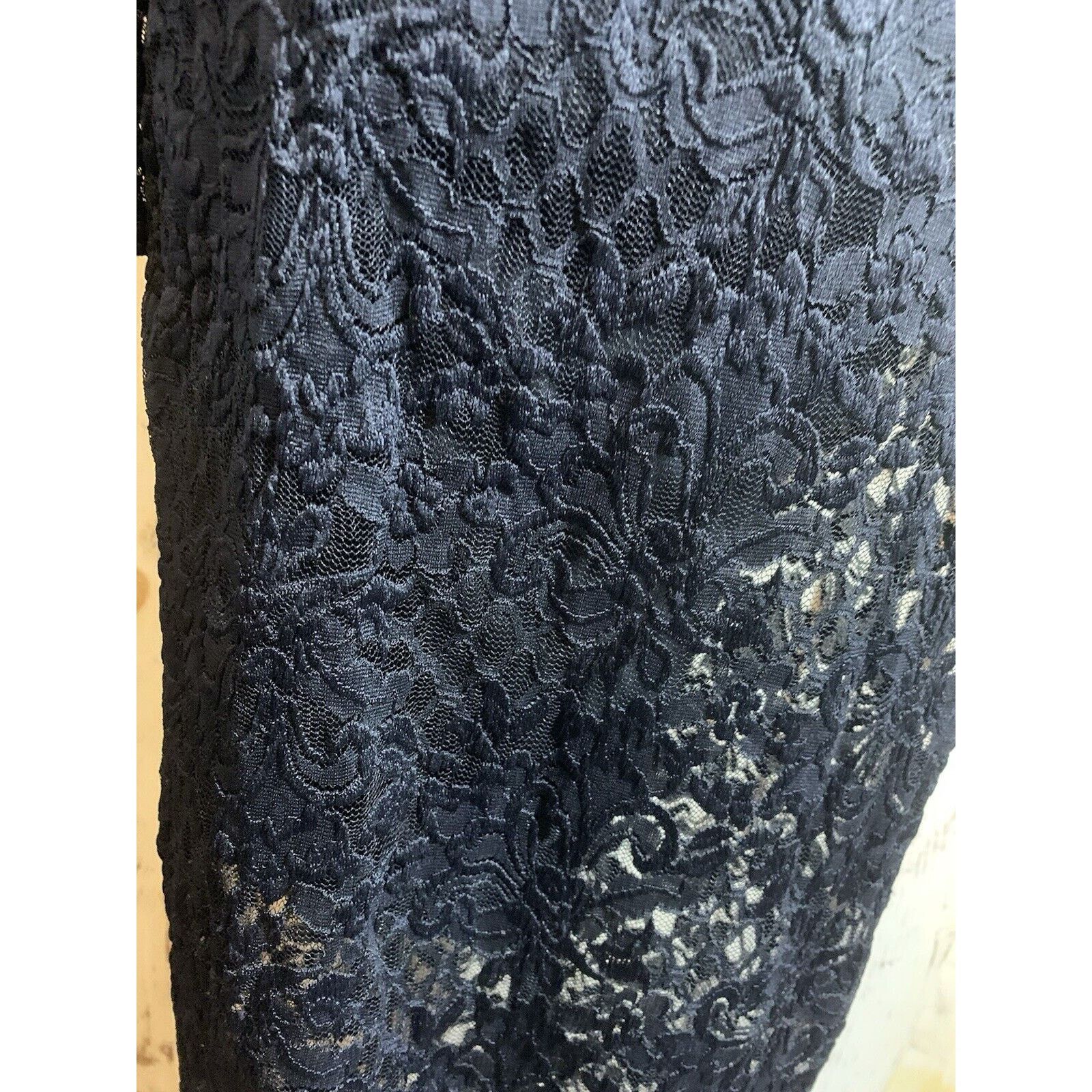 Bar III Bar III Women Lace Bodycon Dress Deep Black Size XS Size XS / US 0-2 / IT 36-38 - 9 Thumbnail