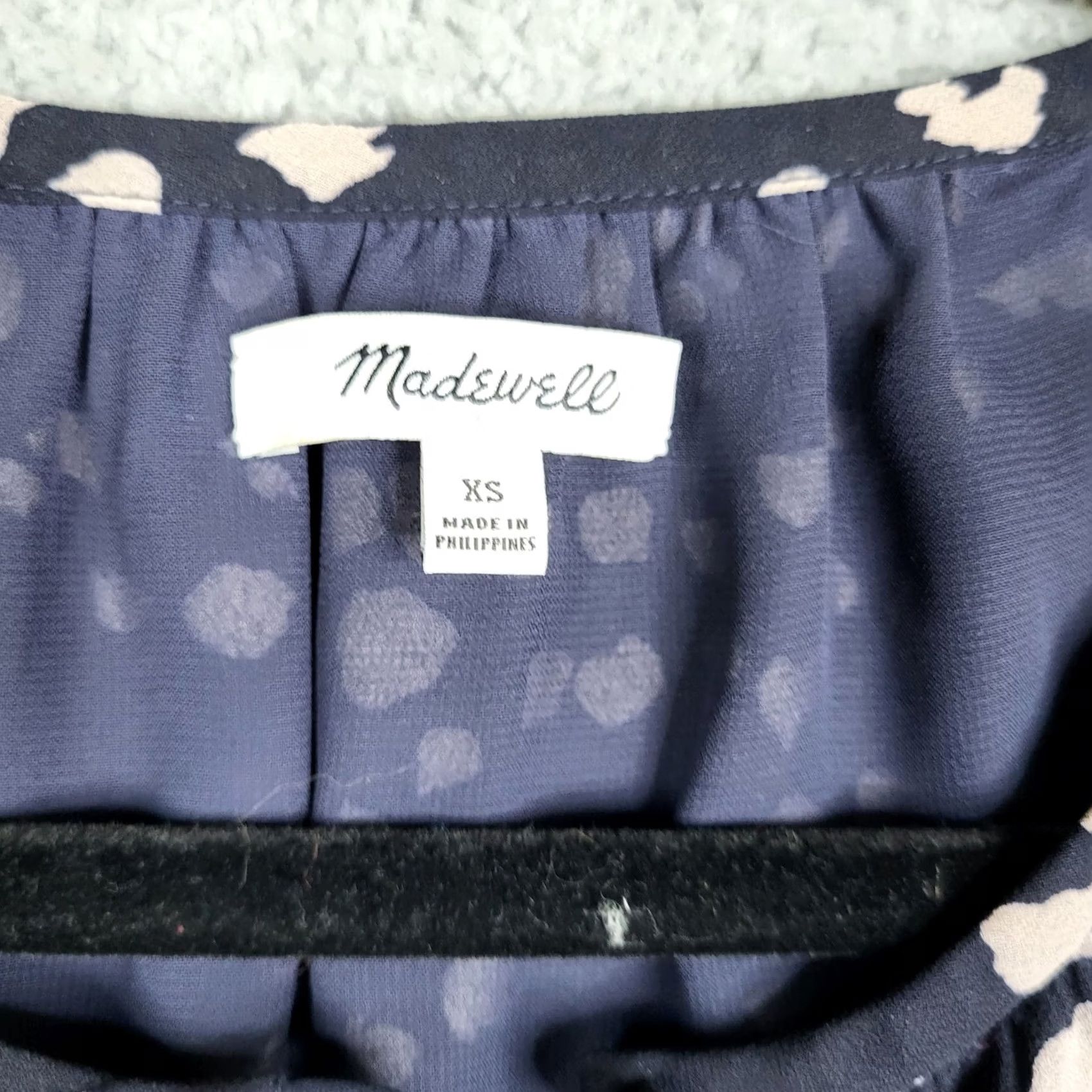 Madewell Madewell Blouse RUFFLE SLEEVE Drifting Petals Multicolor XS Women Size XS / US 0-2 / IT 36-38 - 2 Thumbnail