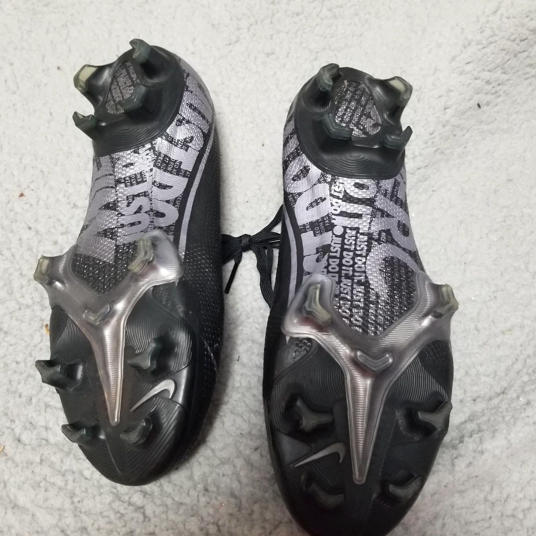 Nike Nike Mercurial Vapor 13 Elite Cleats Mens US 6 Black FG Firm Ground Size US 8 / EU 41 - 6 Thumbnail