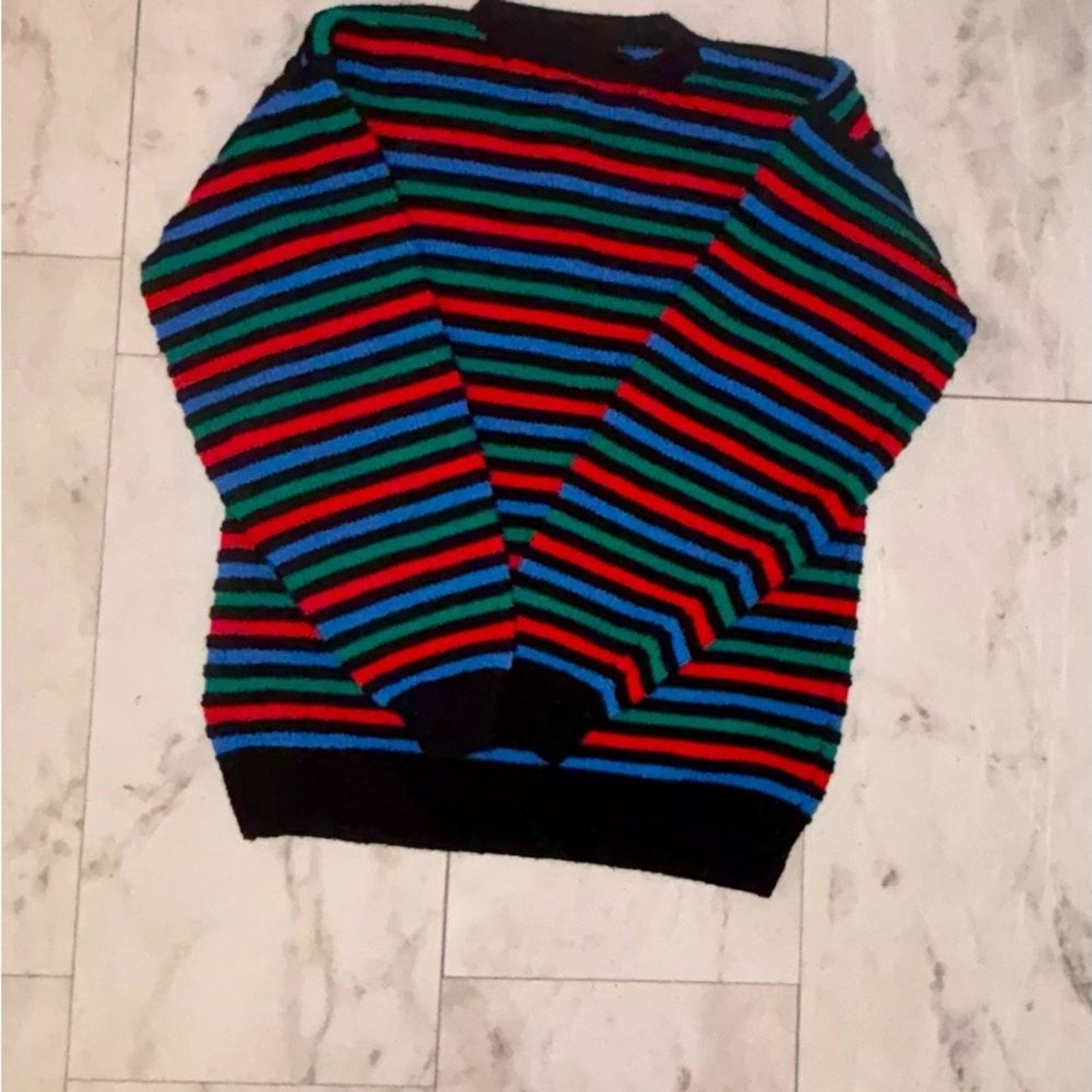 Handmade Handmade Oversized Chunky Knit Sweater Sz XL Size XL / US 12-14 / IT 48-50 - 7 Thumbnail