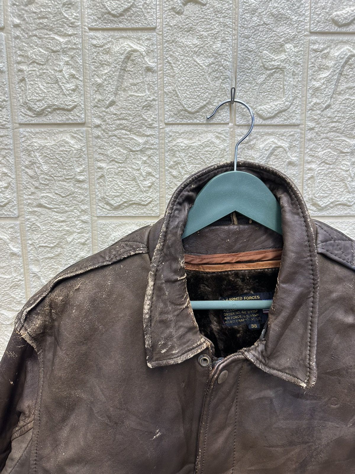 Vintage Rare Vintage US Armed Force Aviator Jacket MJ34 Size US M / EU 48-50 / 2 - 4 Thumbnail