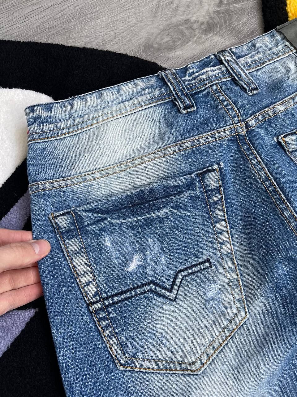 Diesel × Streetwear × Vintage vintage avant garde diesel denim jeans Size US 31 - 4 Thumbnail