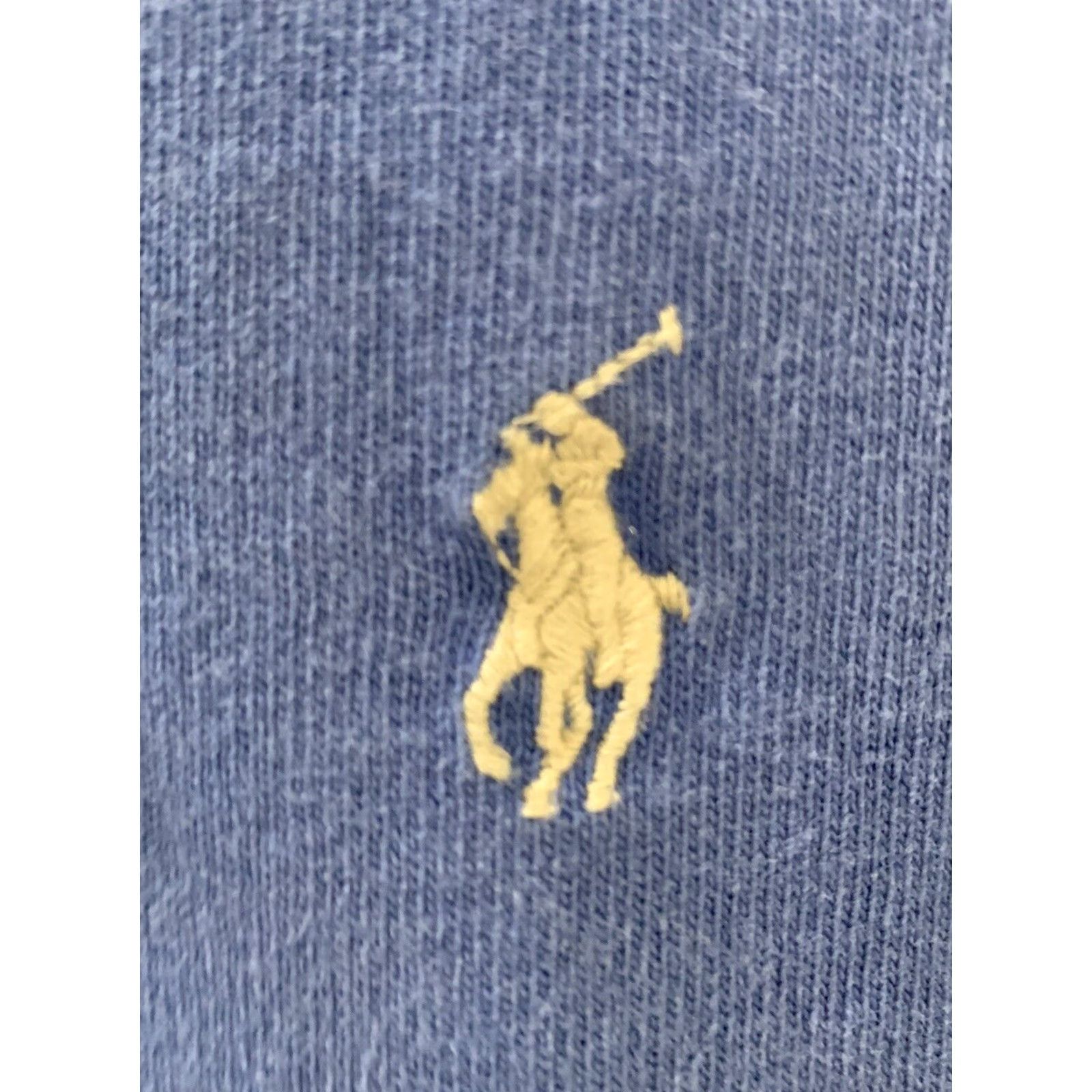 Polo Ralph Lauren VINTAGE Polo Ralph Lauren Rugby Shirt Medium Blue 90s Long Sleeve Pocket Mens Size US M / EU 48-50 / 2 - 4 Thumbnail