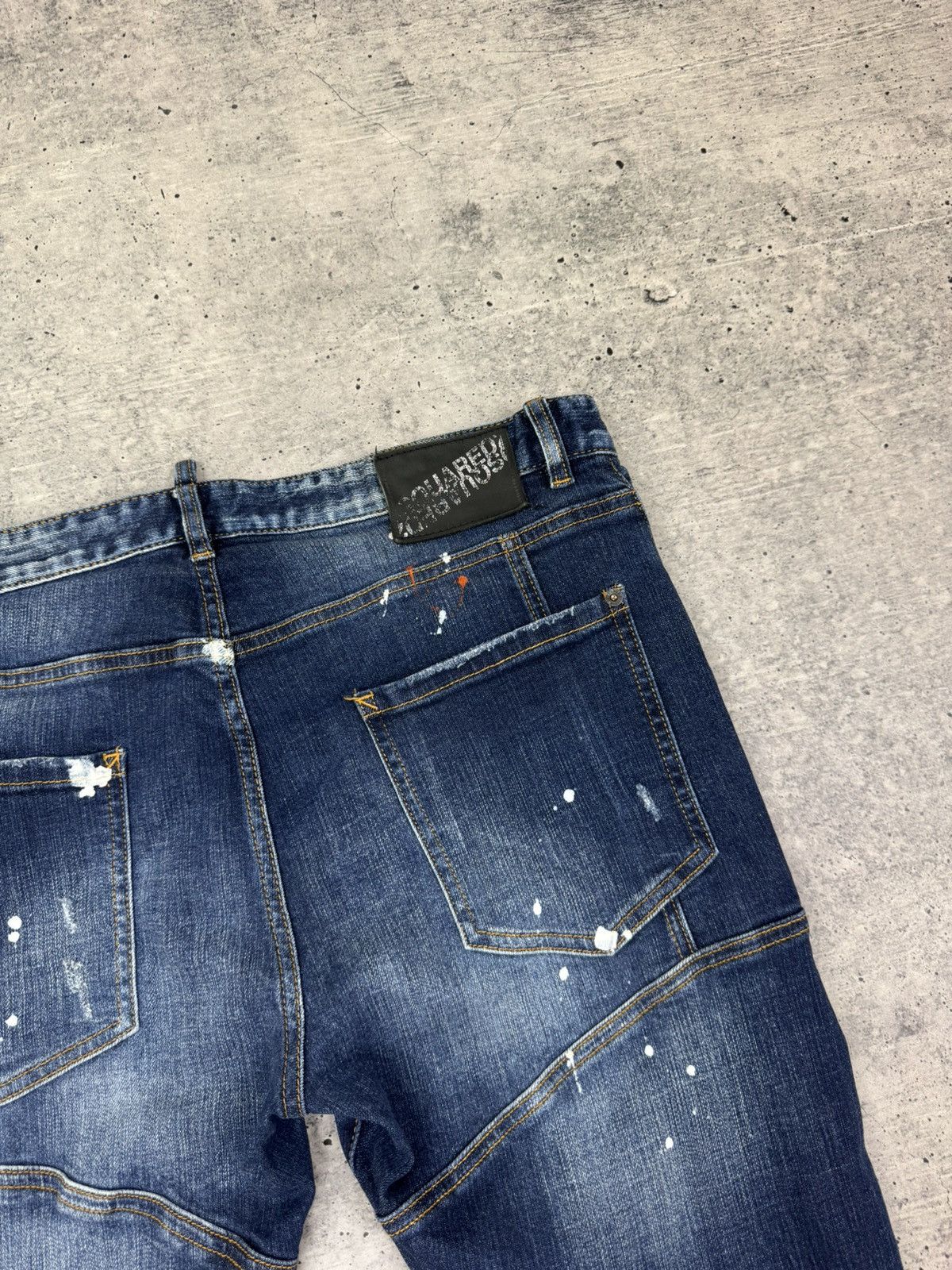 Dsquared2 Dsquared2 Dsquared Painted Patchwork Italian Jeans Trousers Size US 36 / EU 52 - 25 Thumbnail