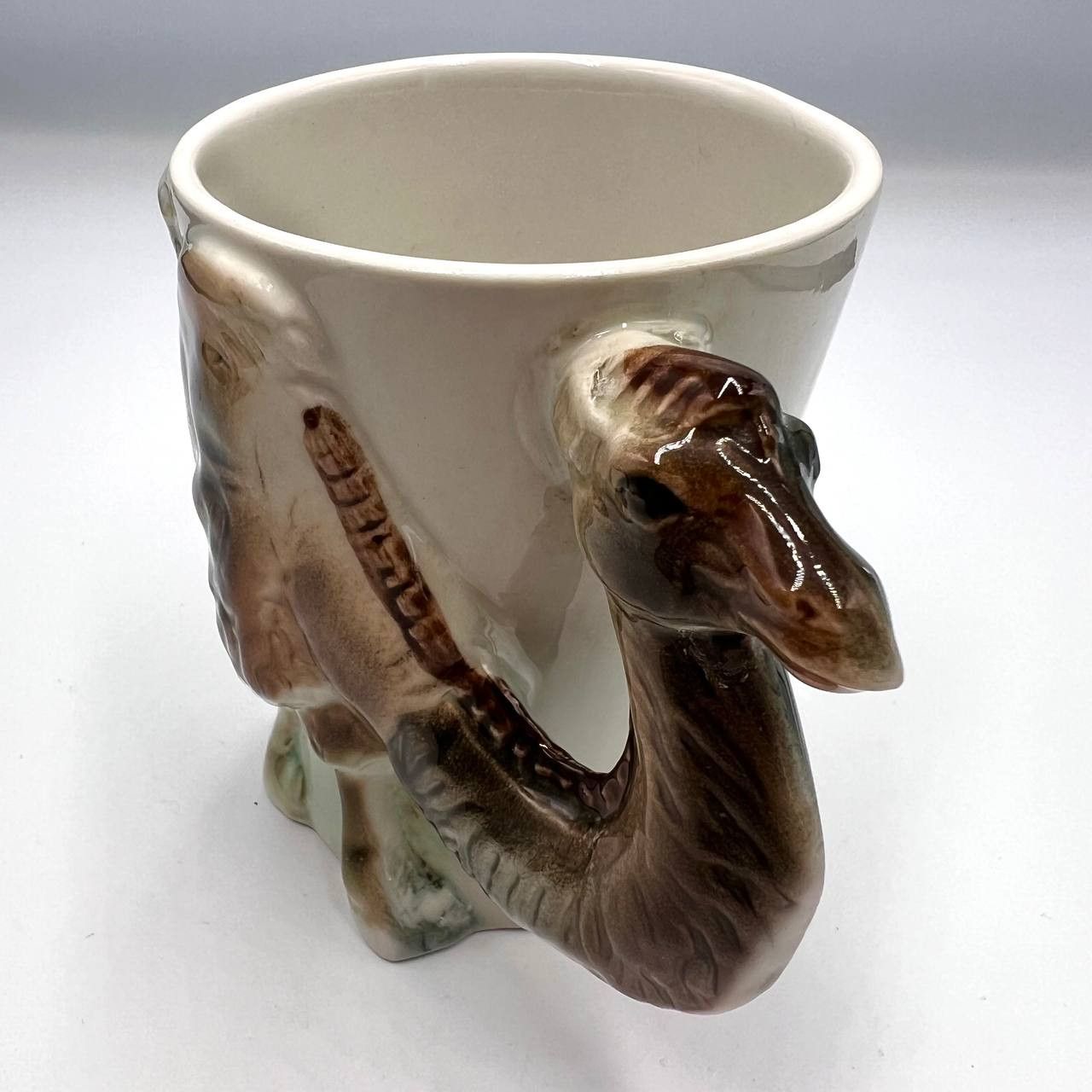 Vintage Vintage German Porcelain Mug Camel Design Signed ceramic Size ONE SIZE - 8 Thumbnail