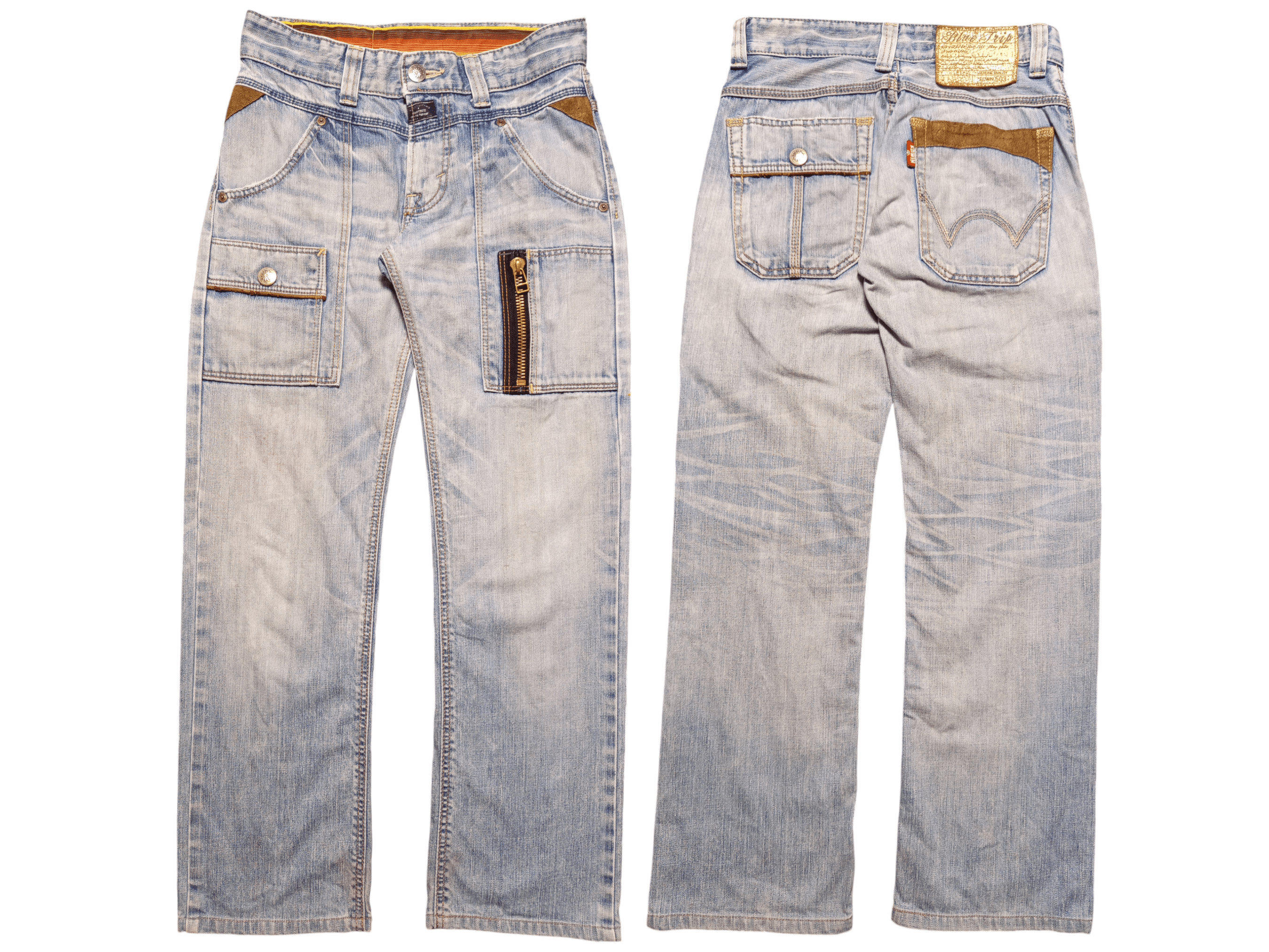 Edwin EDWIN 503 BLUE TRIP BUSHPANTS JEANS Size US 30 / EU 46 - 1 Thumbnail