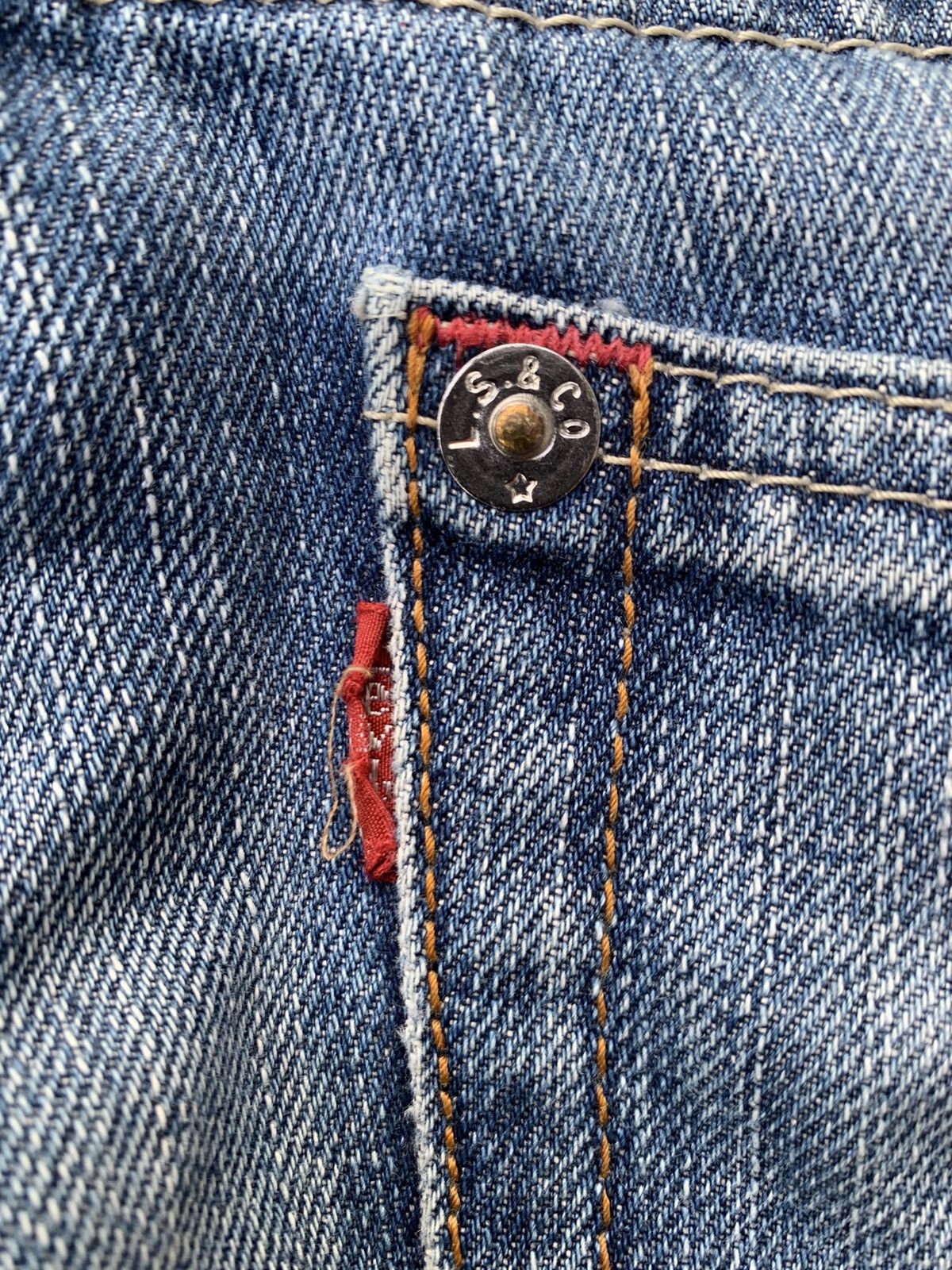 Levi's Levi’s 708 Flare Jeans Light Wash | Men’s Vintage Denim Size US 31 - 9 Thumbnail