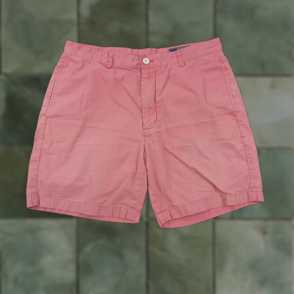 Vineyard Vines Vineyard Vines Mens Pink Chino Shorts 34 Preppy Summer Cotton Zip Fly Size US 34 / EU 50 - 1 Thumbnail