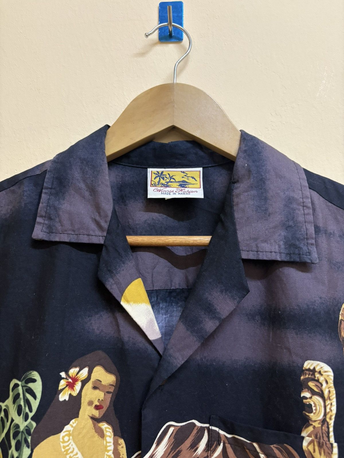 Japanese Brand Vintage Winnie Fashion Aloha Hawaii Girl Motif Shirt Surf Size US M / EU 48-50 / 2 - 10 Thumbnail