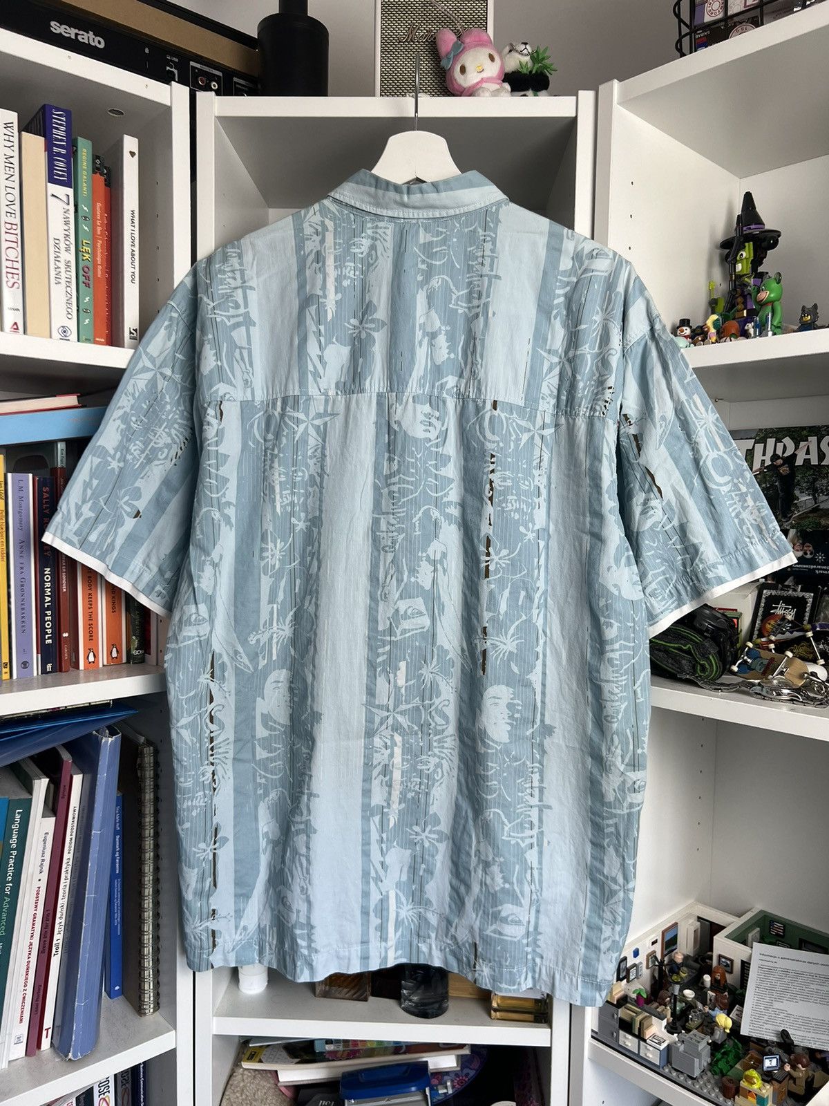 Quiksilver × Vintage Vintage Y2K boxy quicksilver floral print shirt XL skate 00s Size US XL / EU 56 / 4 - 2 Thumbnail