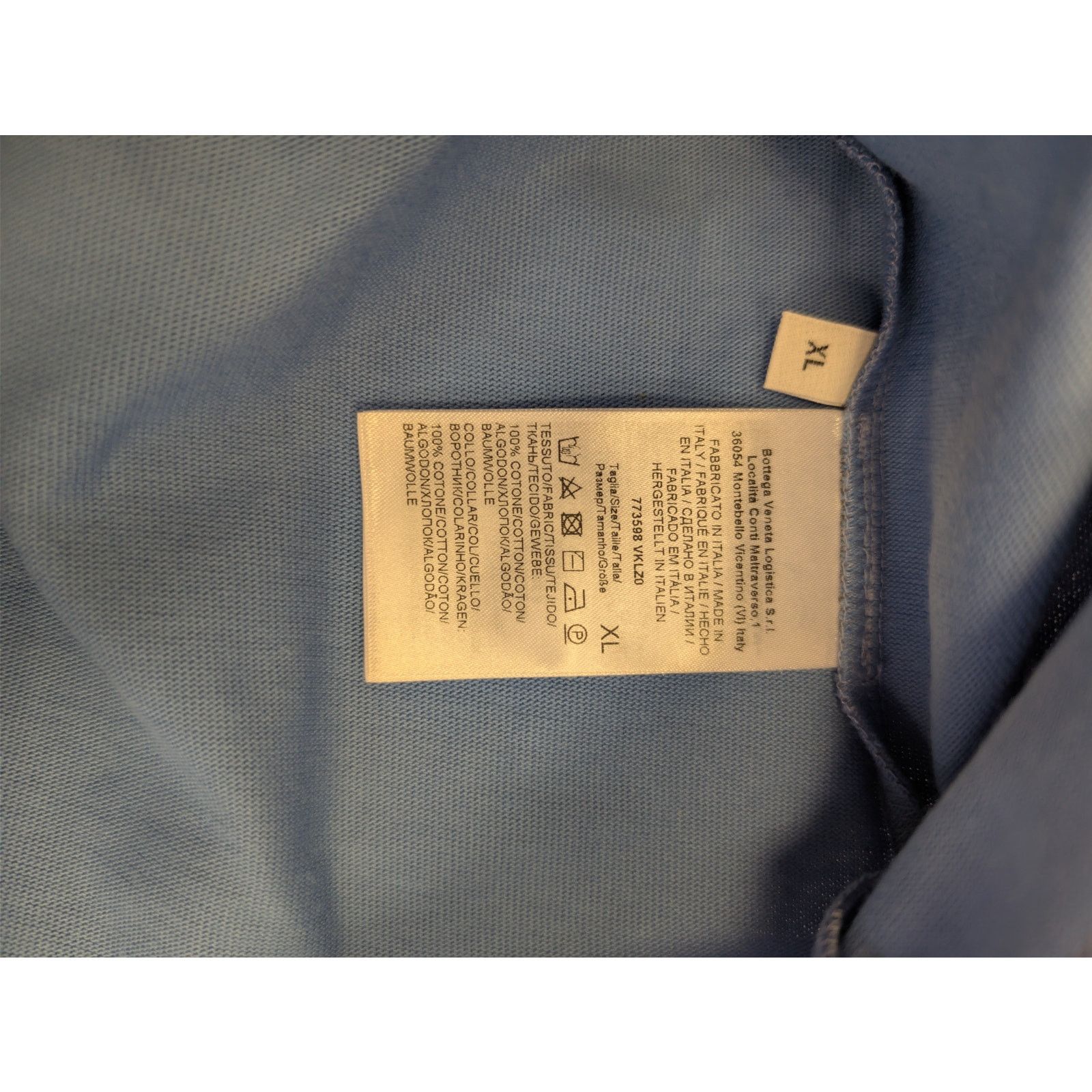Bottega Veneta o1rshd1 chest patch pocket oversized cotton jersey T-shirt Size US XL / EU 56 / 4 - 17 Thumbnail