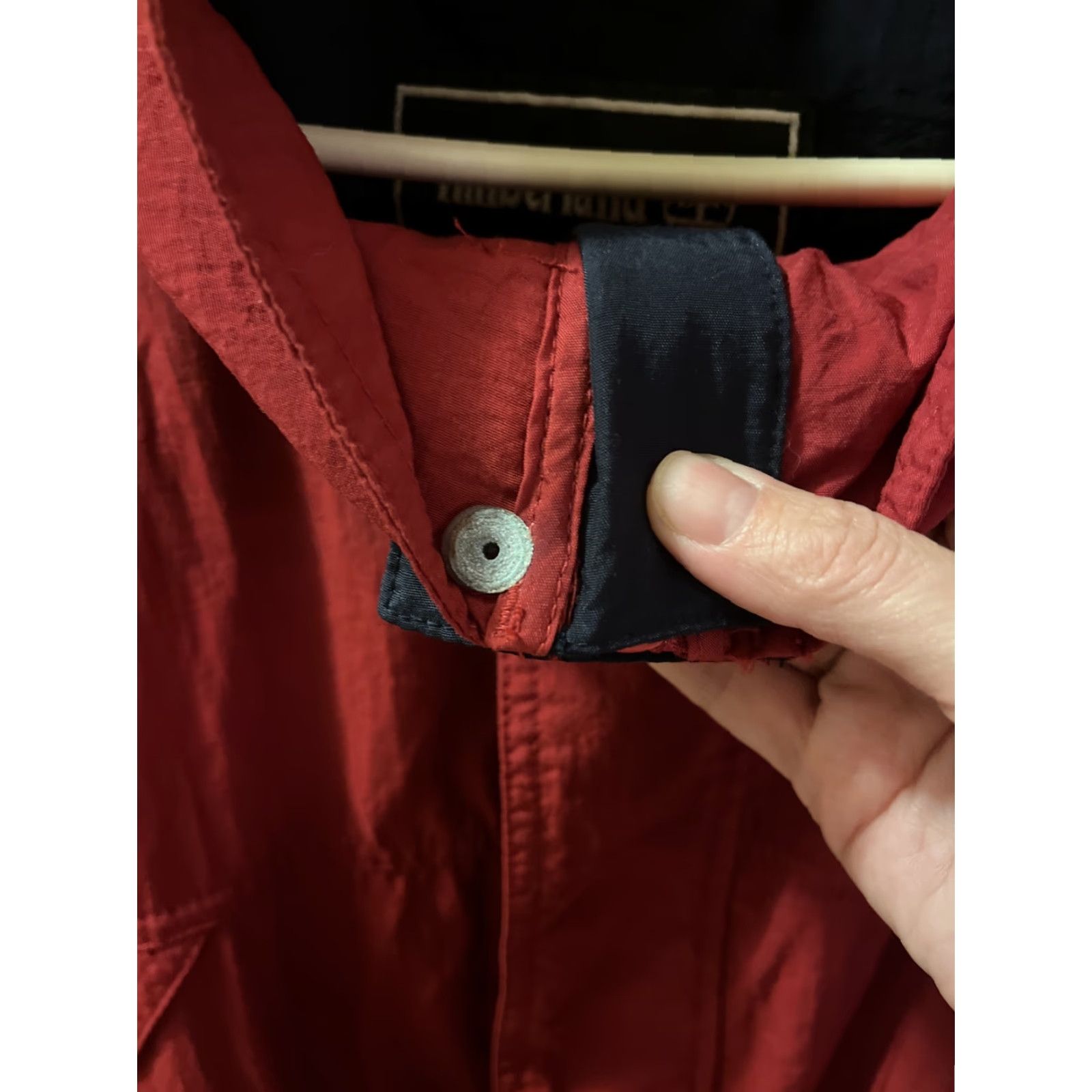 Timberland VINTAGE Timberland Windbreaker Jacket Men XXL Red Summer Spring Fall Casual Travel Nylon Zipper Pockets Hiking Golf Size US XXL / EU 58 / 5 - 5 Thumbnail