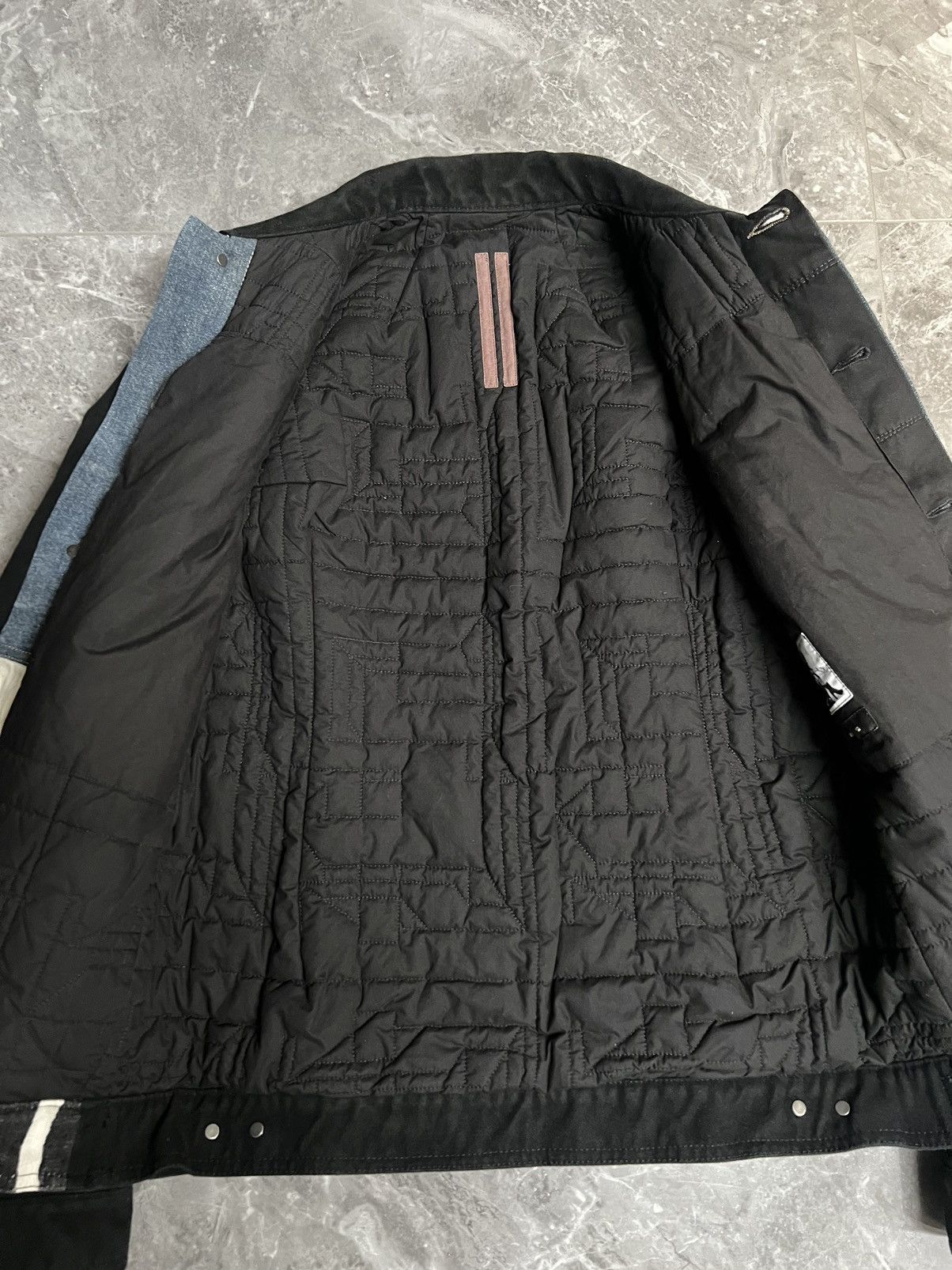 Rick Owens Drkshdw Rick owens fw16 Bleach Vomit worker jacket Size US S / EU 44-46 / 1 - 4 Thumbnail