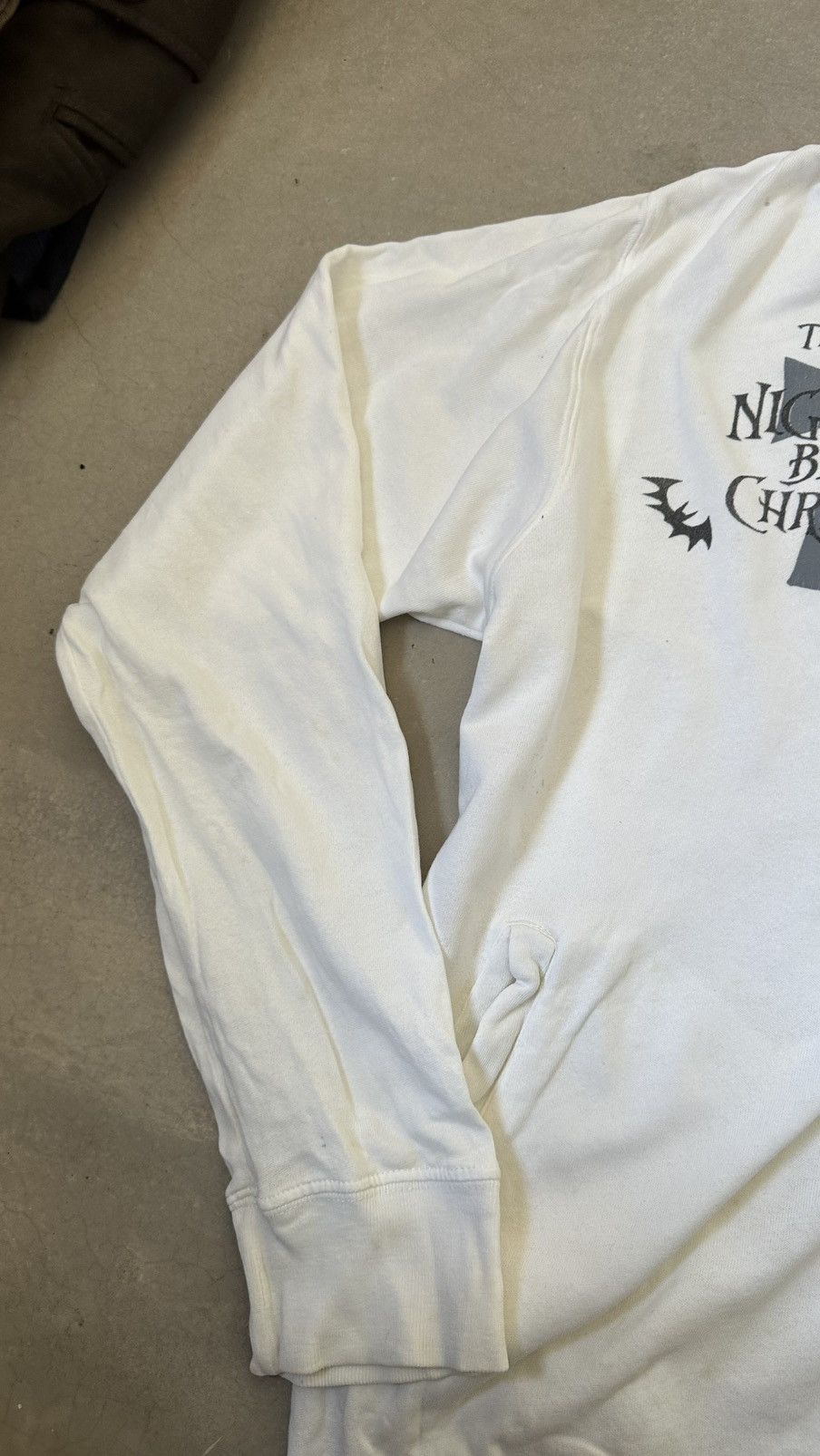 Vintage VINTAGE NIGHTMARE BEFORE CHRISTMAS HOODIE Size US XL / EU 56 / 4 - 5 Thumbnail