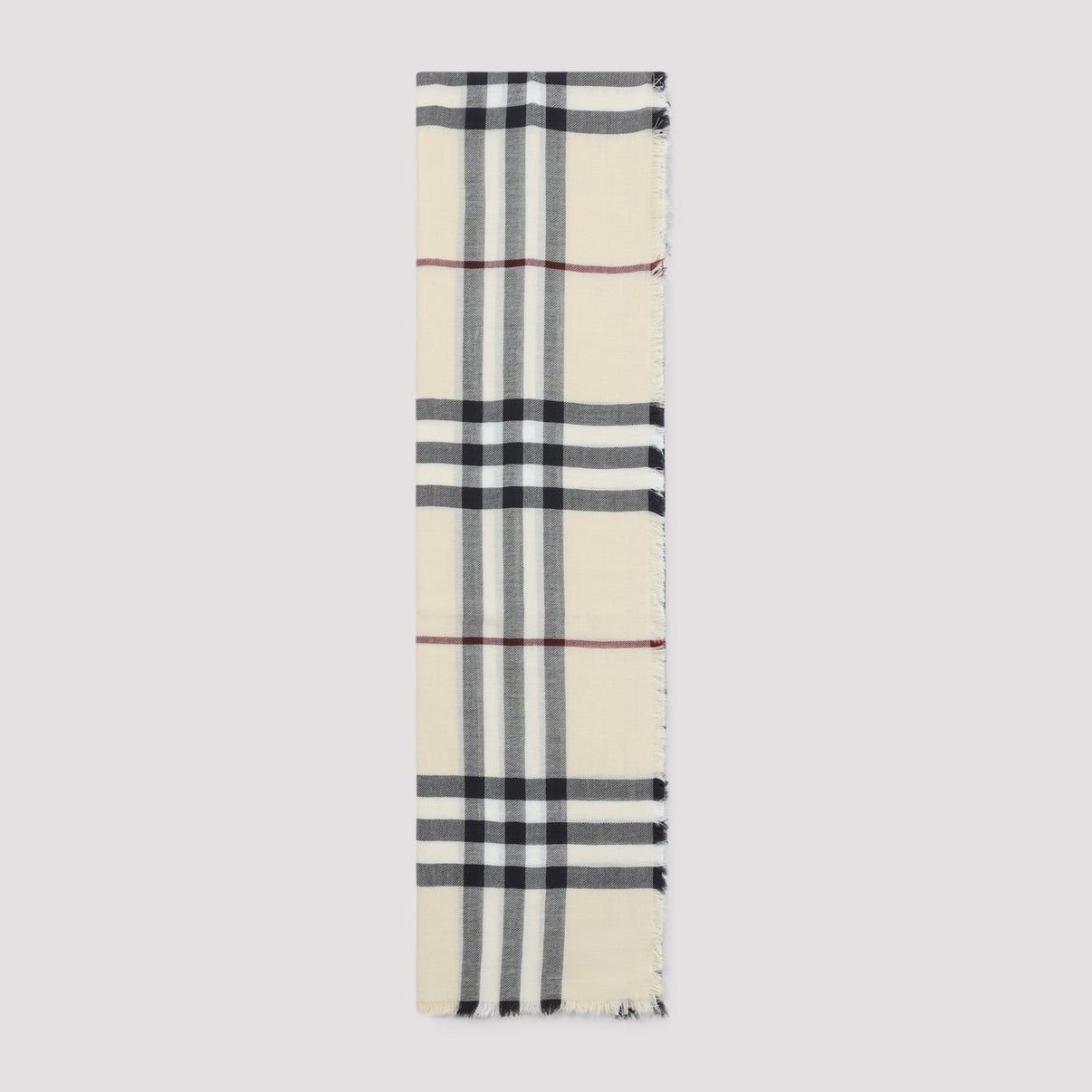 Burberry Burberry Check Beige Scarf New & Authentic Size ONE SIZE - 1 Thumbnail