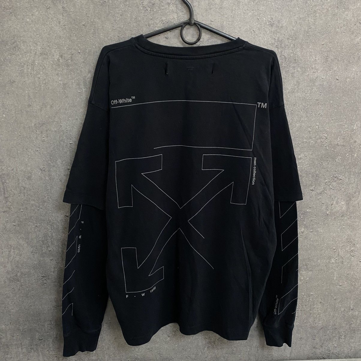 Off-White Off White Long Sleeve Shirt Size US S / EU 44-46 / 1 - 2 Thumbnail
