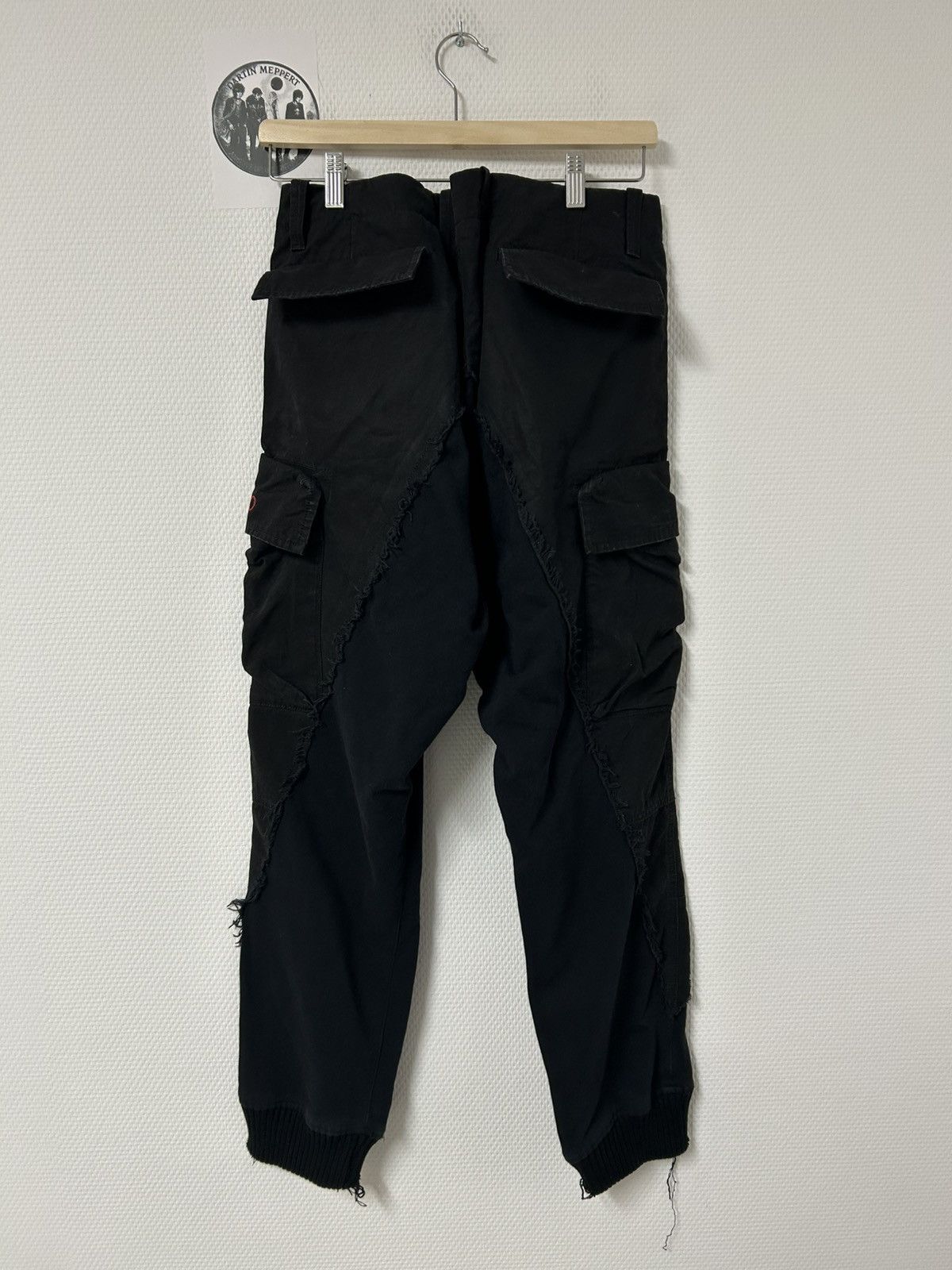 Greg Lauren FW2020 50/50 Hybrid Reconstructed Cargo Pants Size US 32 / EU 48 - 3 Thumbnail