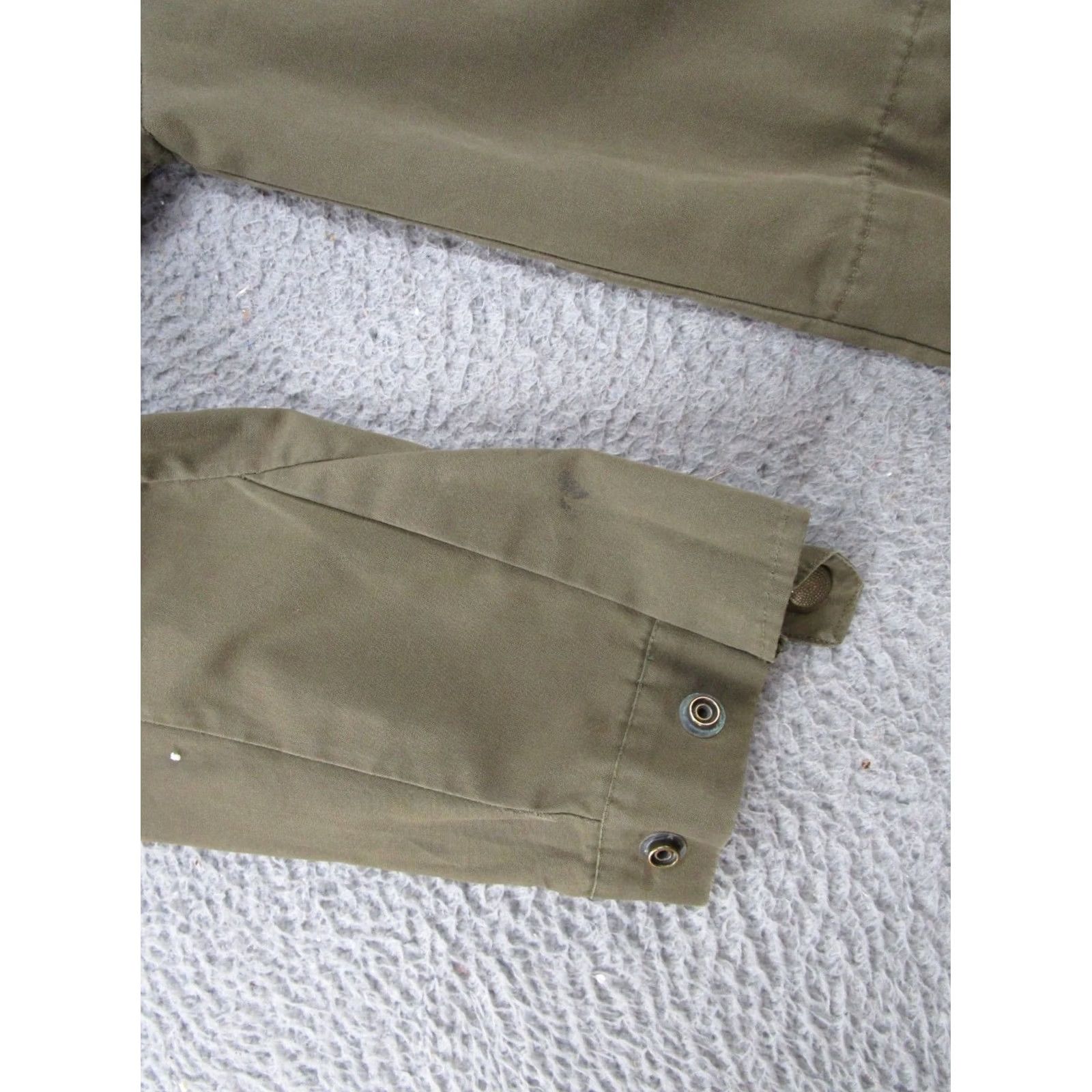 Vintage VINTAGE Field Jacket Mens Military Green 60s 50 Chest Size 50 Casual Winter Fall 90s Pattern: Solid Canvas Cotton Read Size US M / EU 48-50 / 2 - 5 Thumbnail