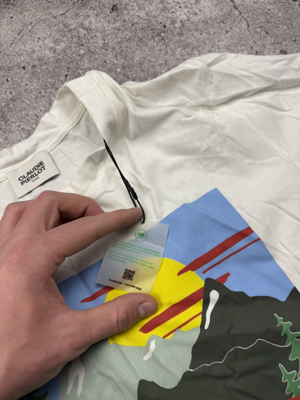 Japanese Brand NEW CLAUDIE PIERLOT PARIS ROADTRIP T SHIRT Size S / US 4 / IT 40 - 4 Thumbnail