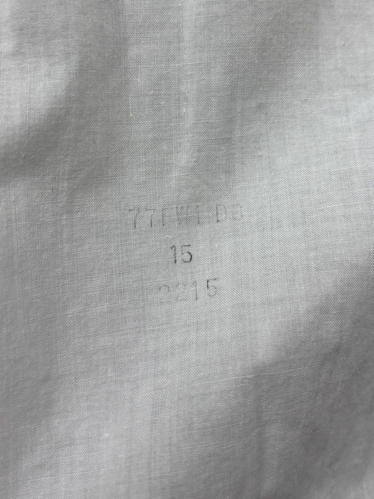 Arrow × Van Heusen × Vintage 1960s Dress Shirt Vintage Tooke Bros Canada Ruffle Formal US Size 38S - 5 Thumbnail
