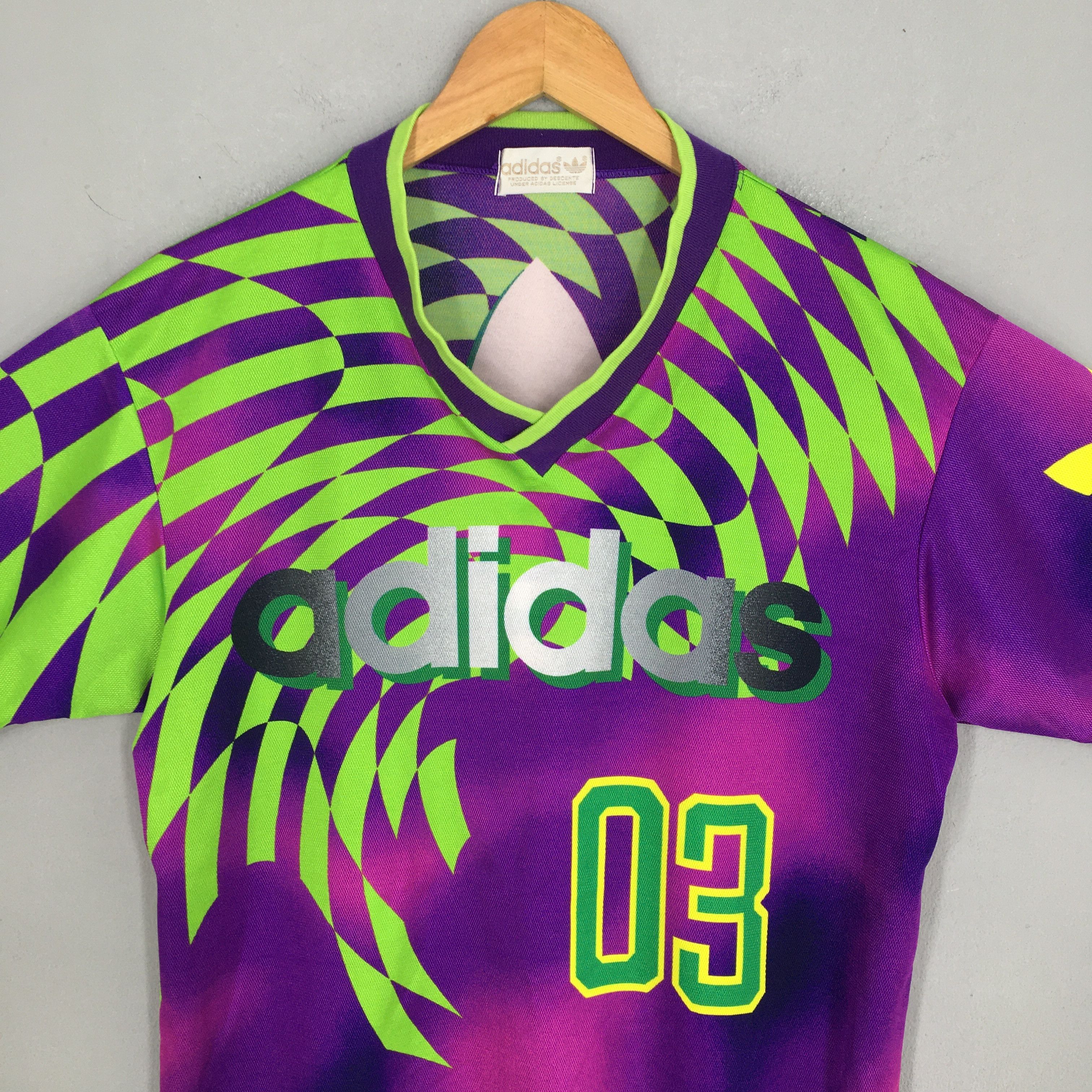 Adidas × Vintage Vintage 80's Adidas Trefoil #03 Jersey Medium Size US M / EU 48-50 / 2 - 2 Thumbnail