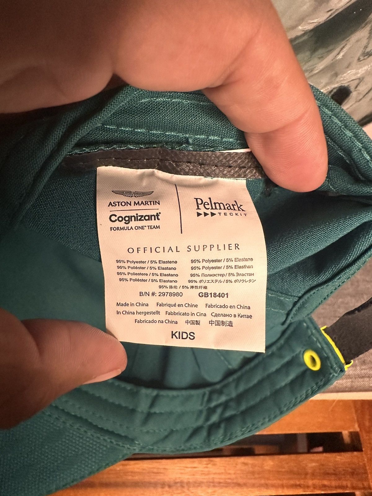 Other Aston Martin Cognizant Car Team Hat Size ONE SIZE - 8 Thumbnail
