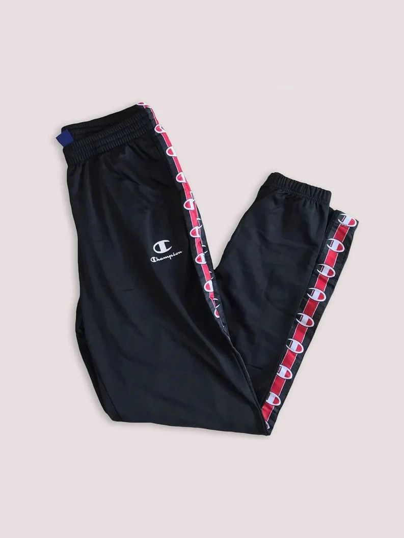Champion Y2K Deadstock CHAMPION Track Pants Joggers Snap NWT XLarge Size US 34 / EU 50 - 1 Thumbnail