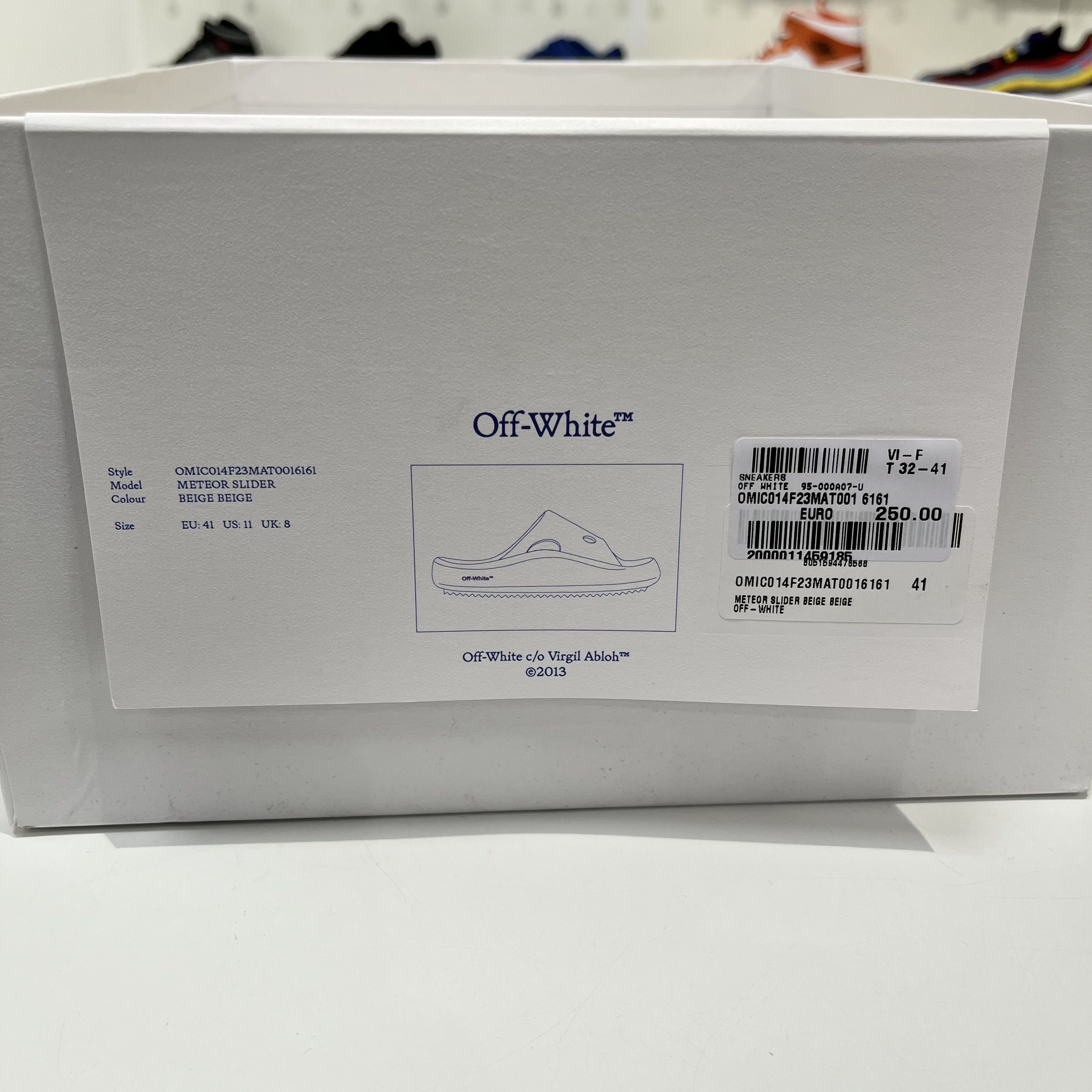 Off-White Off-White Meteor Flat Slides Size US 8 / EU 41 - 16 Thumbnail