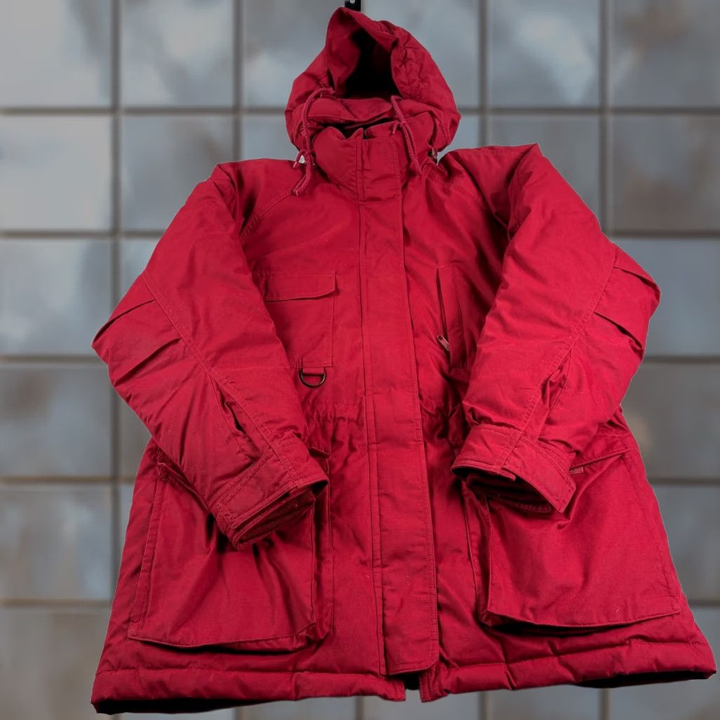 Eddie Bauer VINTAGE Eddie Bauer Parka Jacket Womens M Red Down Filled Outdoor Coat Size M / US 6-8 / IT 42-44 - 1 Thumbnail