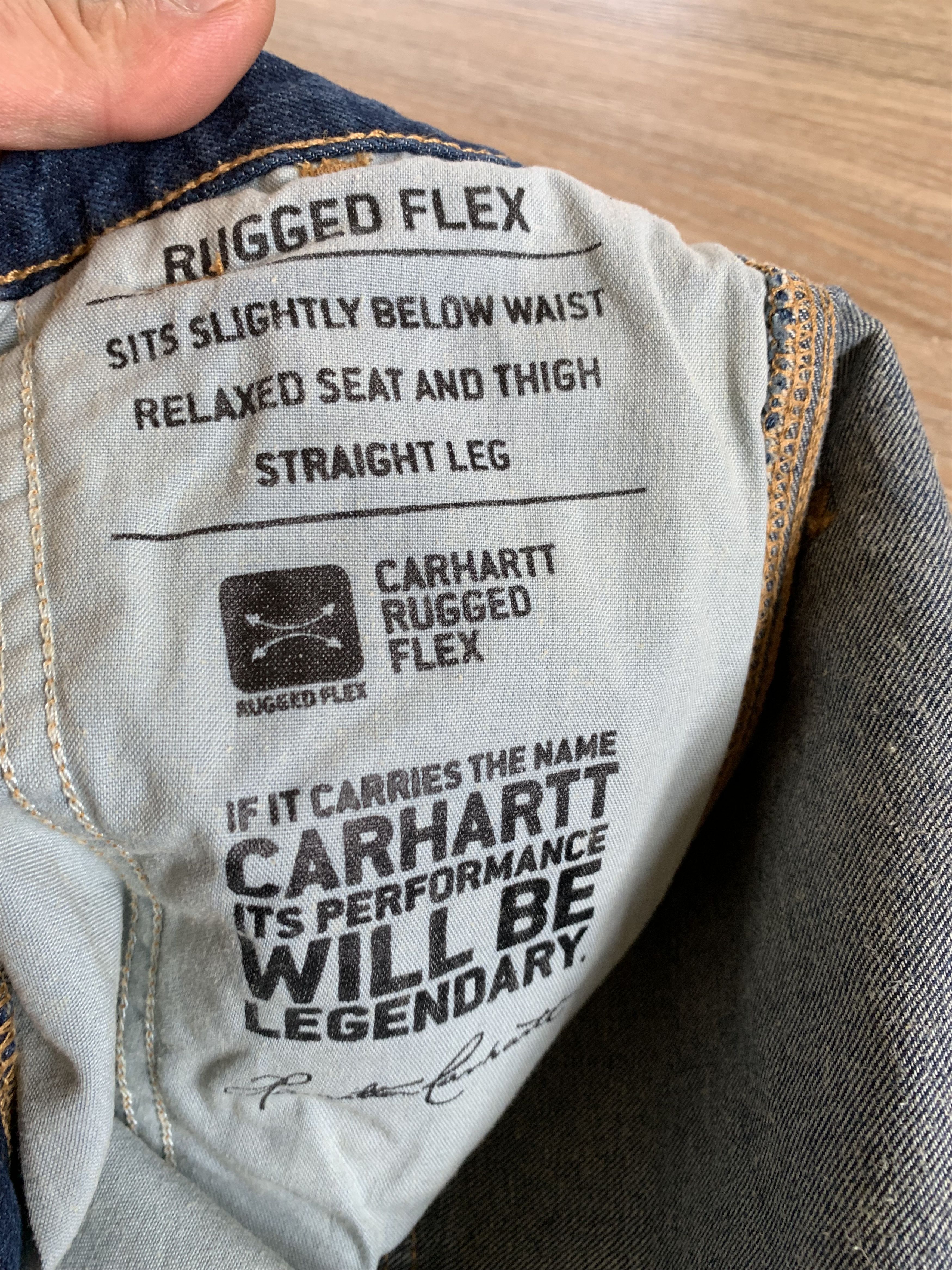 Carhartt × Carhartt Wip Carhartt Rugged Flex Jeans Relaxed Fit Denim Size US 34 / EU 50 - 8 Thumbnail