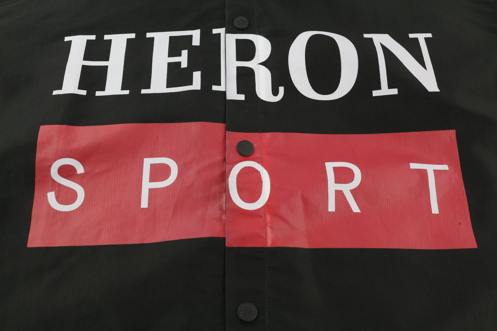 Heron Preston L Black Short Sleeved Button-Up Snaps Shirt 80302 Size US L / EU 52-54 / 3 - 8 Thumbnail