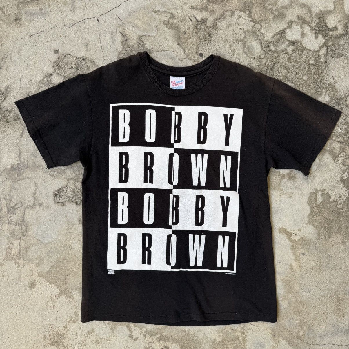 Band Tees 90s Bobby Brown “Humpin’Around” tour 1993 Hiphop tee Size US L / EU 52-54 / 3 - 1 Thumbnail