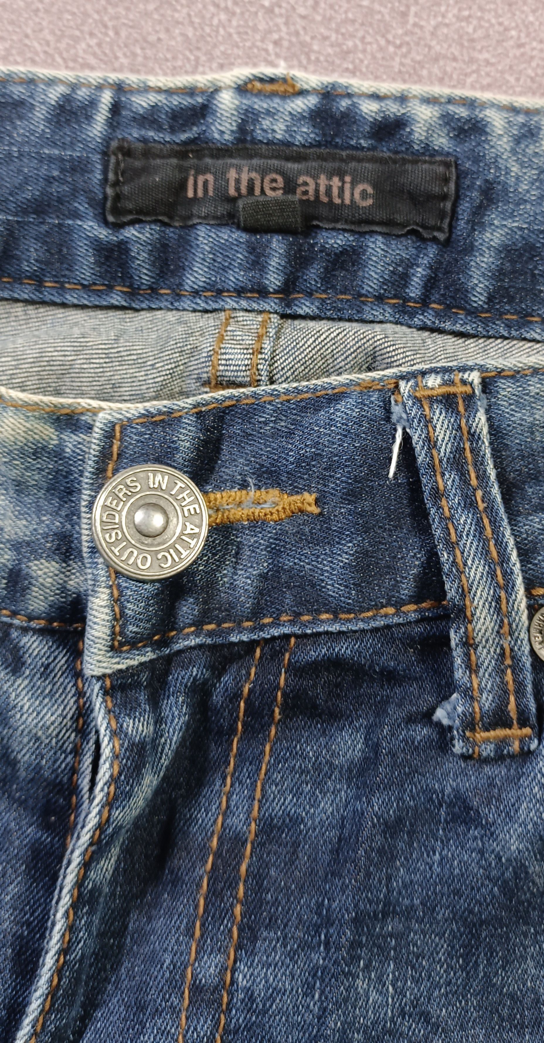 In The Attic Vintage Seditioneris In The Attic Rockers Garment Jeans Size US 32 / EU 48 - 10 Thumbnail