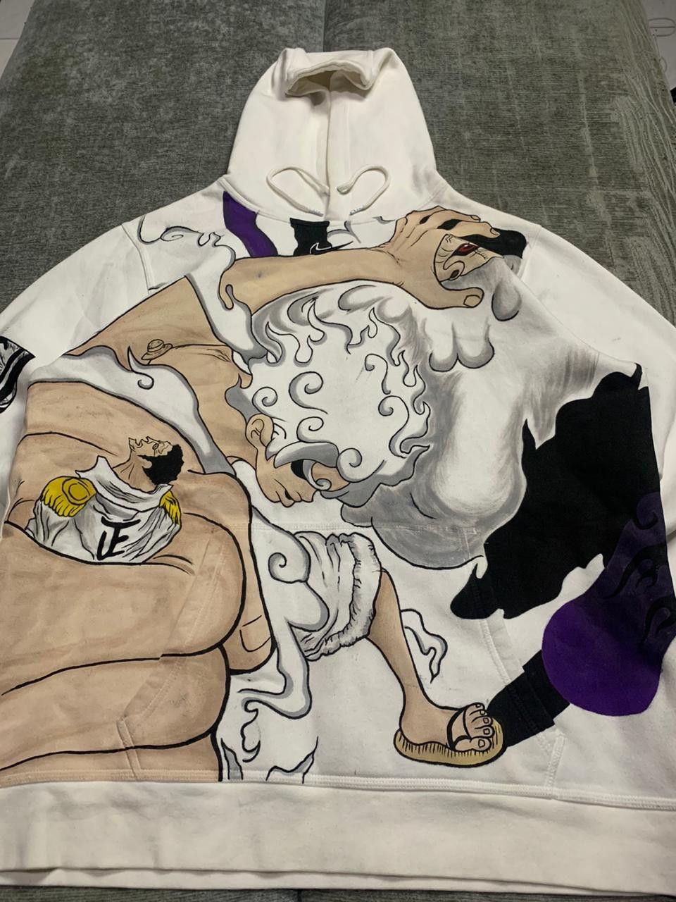 Nike nike rework custom manga one piece hand made 1 of 1 in world Size US M / EU 48-50 / 2 - 10 Thumbnail