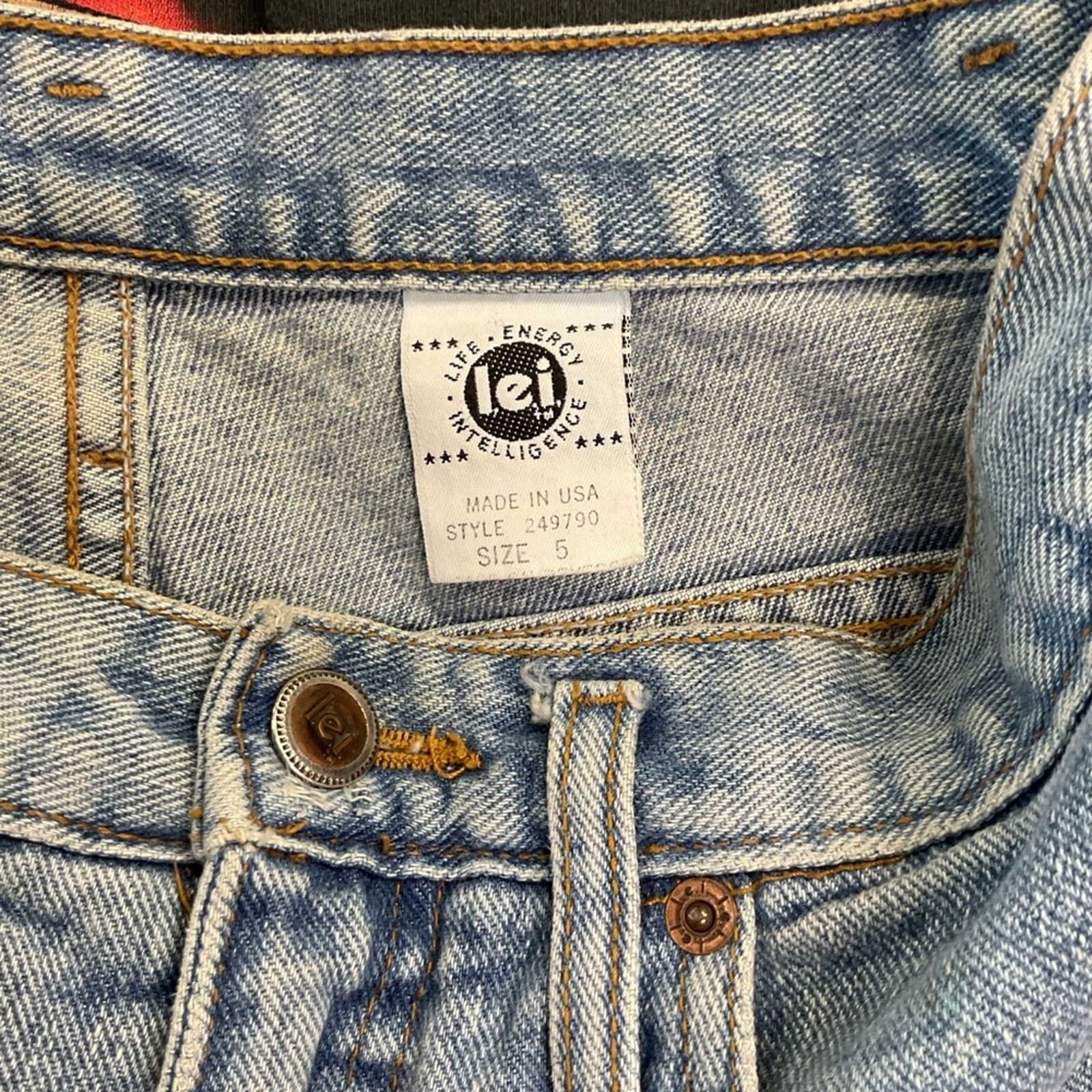 L.E.I. Vintage L.E.I. Riding Wear Women's Jeans Size 27" / US 4 / IT 40 - 5 Thumbnail