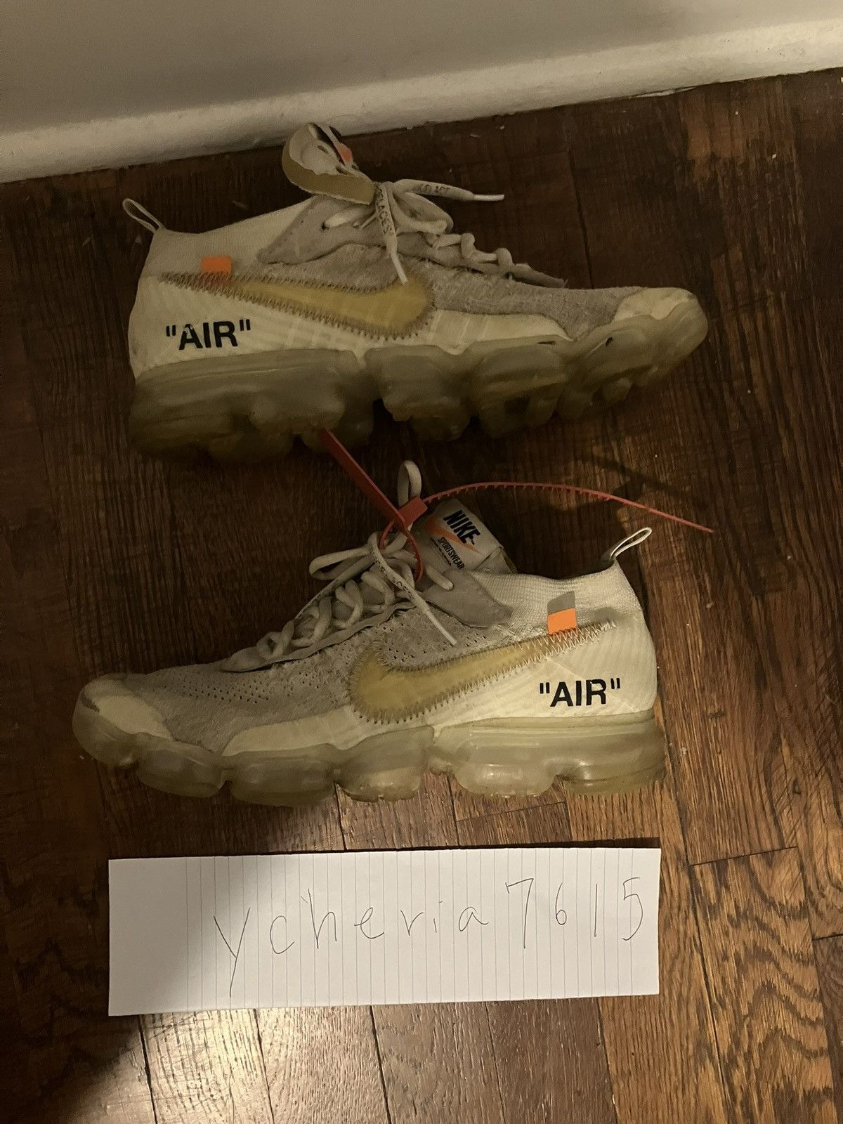 Nike × Off-White off white nike vapormax Size US 8 / EU 41 - 3 Thumbnail