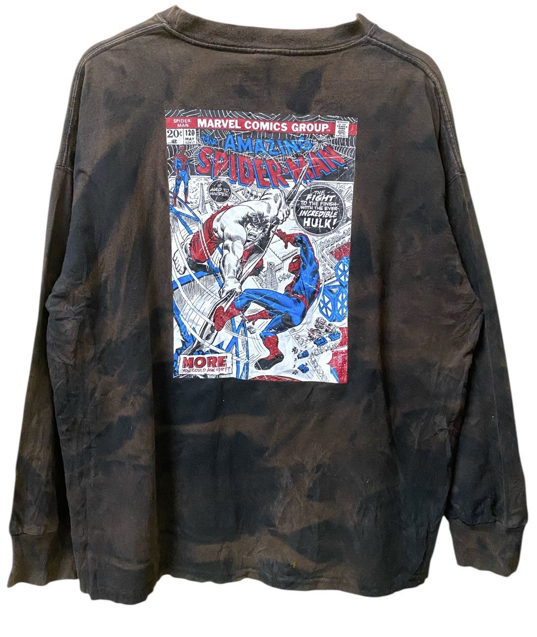 Marvel Comics Mervel Spiderman Sweatshirt Faded Crewneck Size US L / EU 52-54 / 3 - 2 Thumbnail