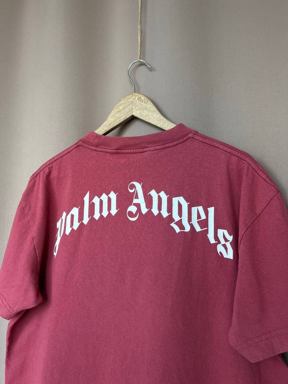 Palm Angels Palm Angels Bear Classic T-Shirt Mens Size L Burgundy Luxury Size US L / EU 52-54 / 3 - 8 Thumbnail